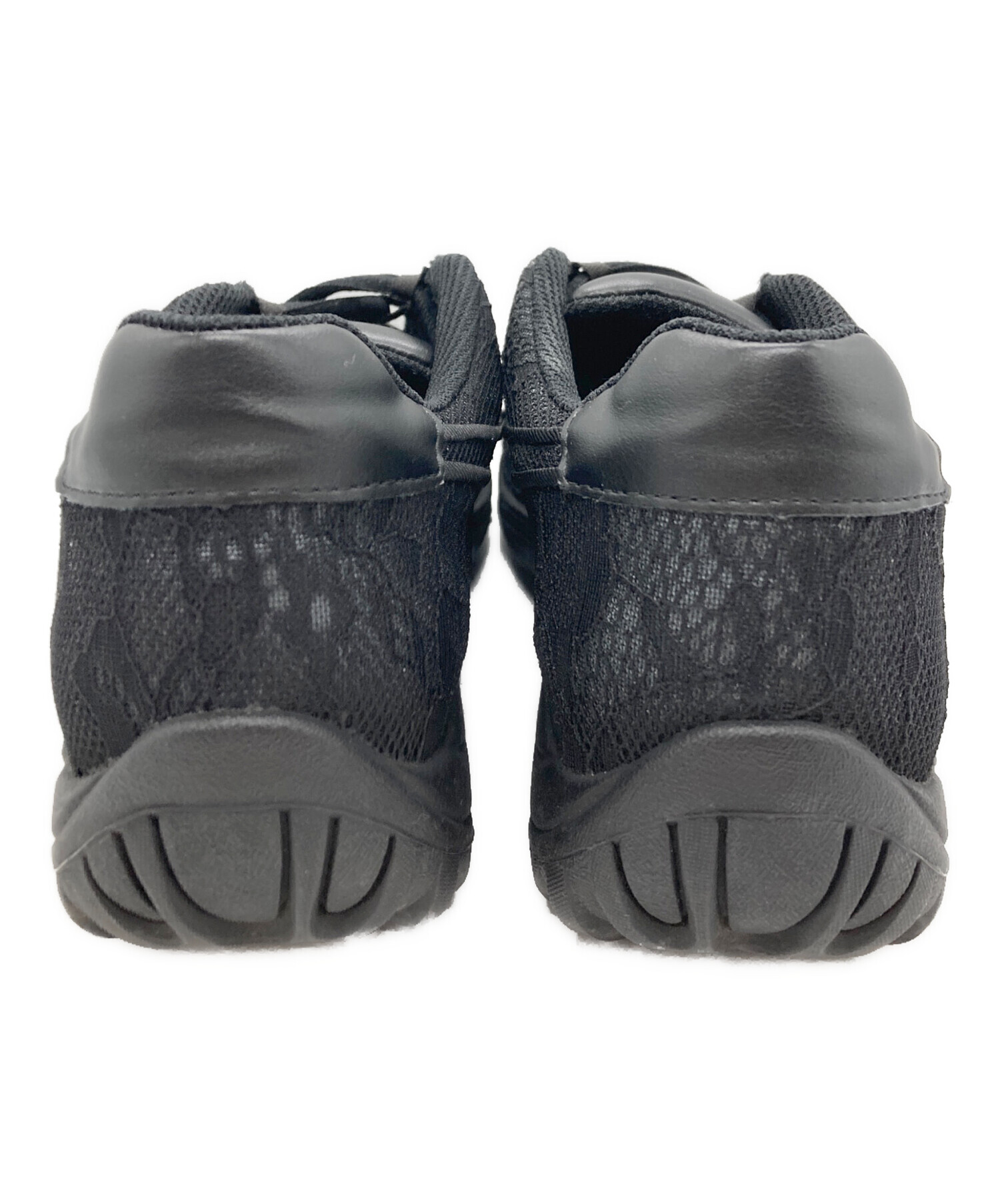 中古・古着通販】RIM.ARK (リムアーク) Lace Fabric Sneaker ブラック