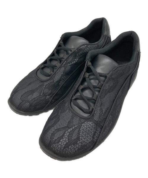 中古・古着通販】RIM.ARK (リムアーク) Lace Fabric Sneaker ブラック