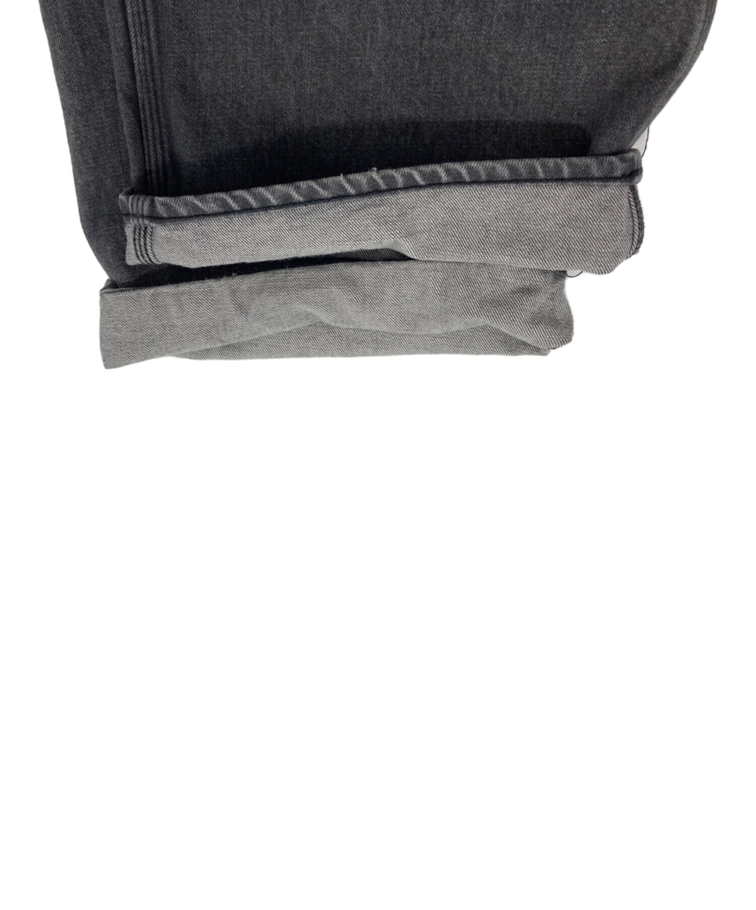 中古・古着通販】gEeks (ギークス) BAGGY DENIM PANTS グレー サイズ