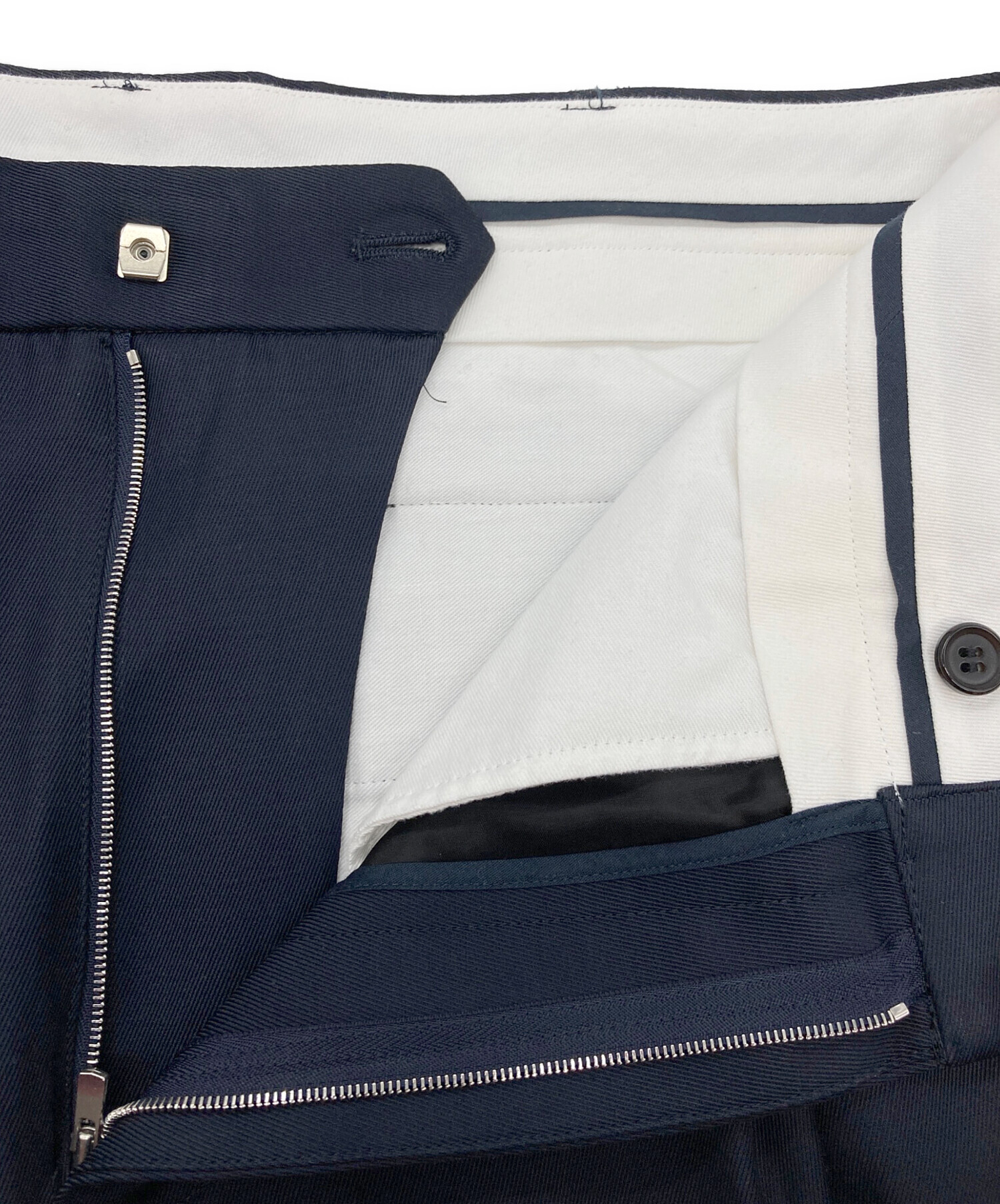 everyone two tuck wide twill trouser everyone two tuck wide twill