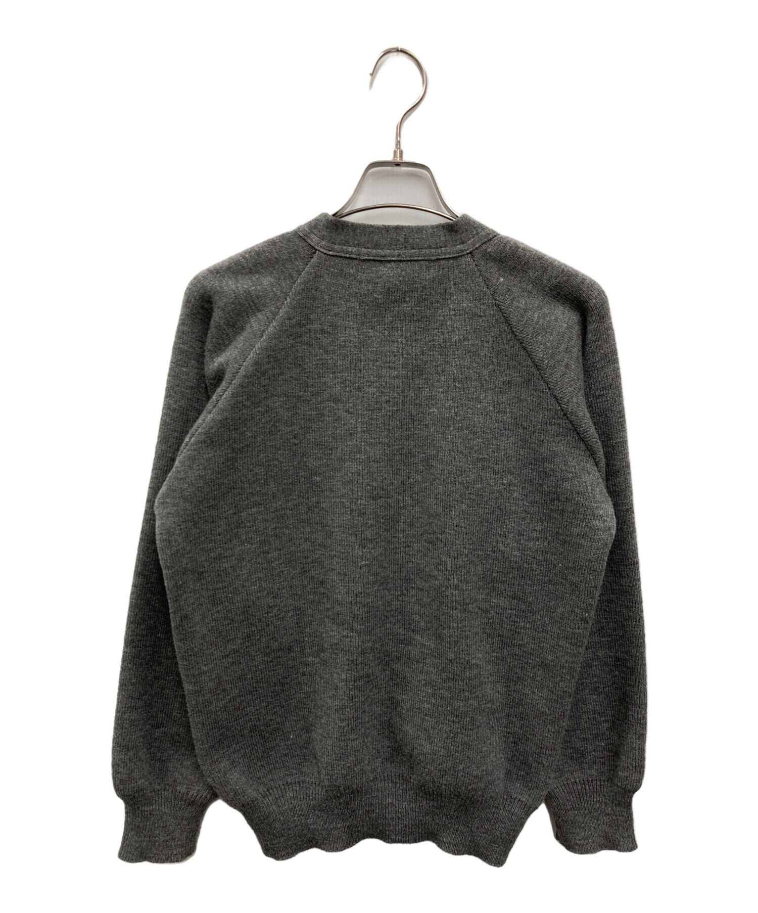 中古・古着通販】CDG (シーディージー) PATCH V-NECK SCHOOL CARDIGAN