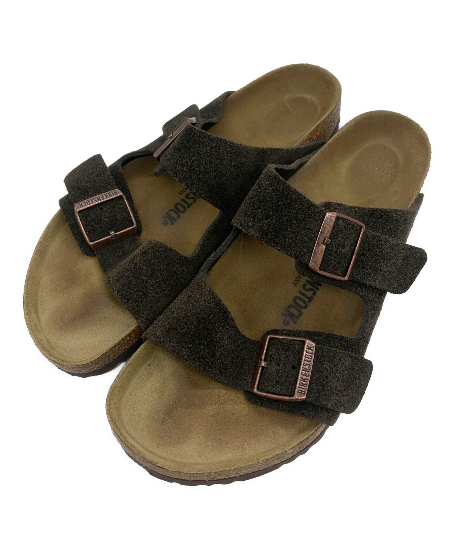 【中古】BIRKENSTOCK ARIZONA SFB 28cm 中古・古着通販】BIRKENSTOCK (ビルケンシュトック) Arizona ブラウン