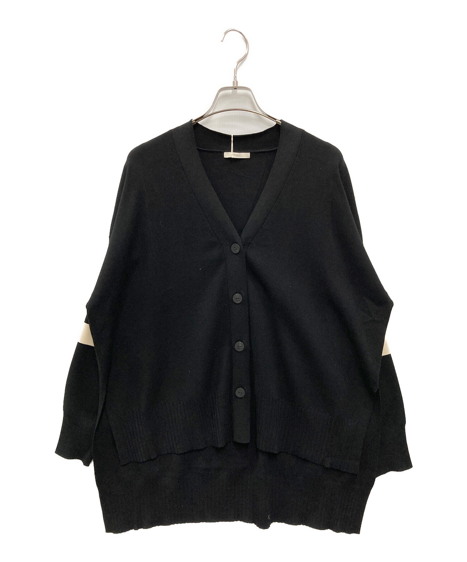 中古・古着通販】LE PHIL (ル フィル) オーバーサイズカーディガン