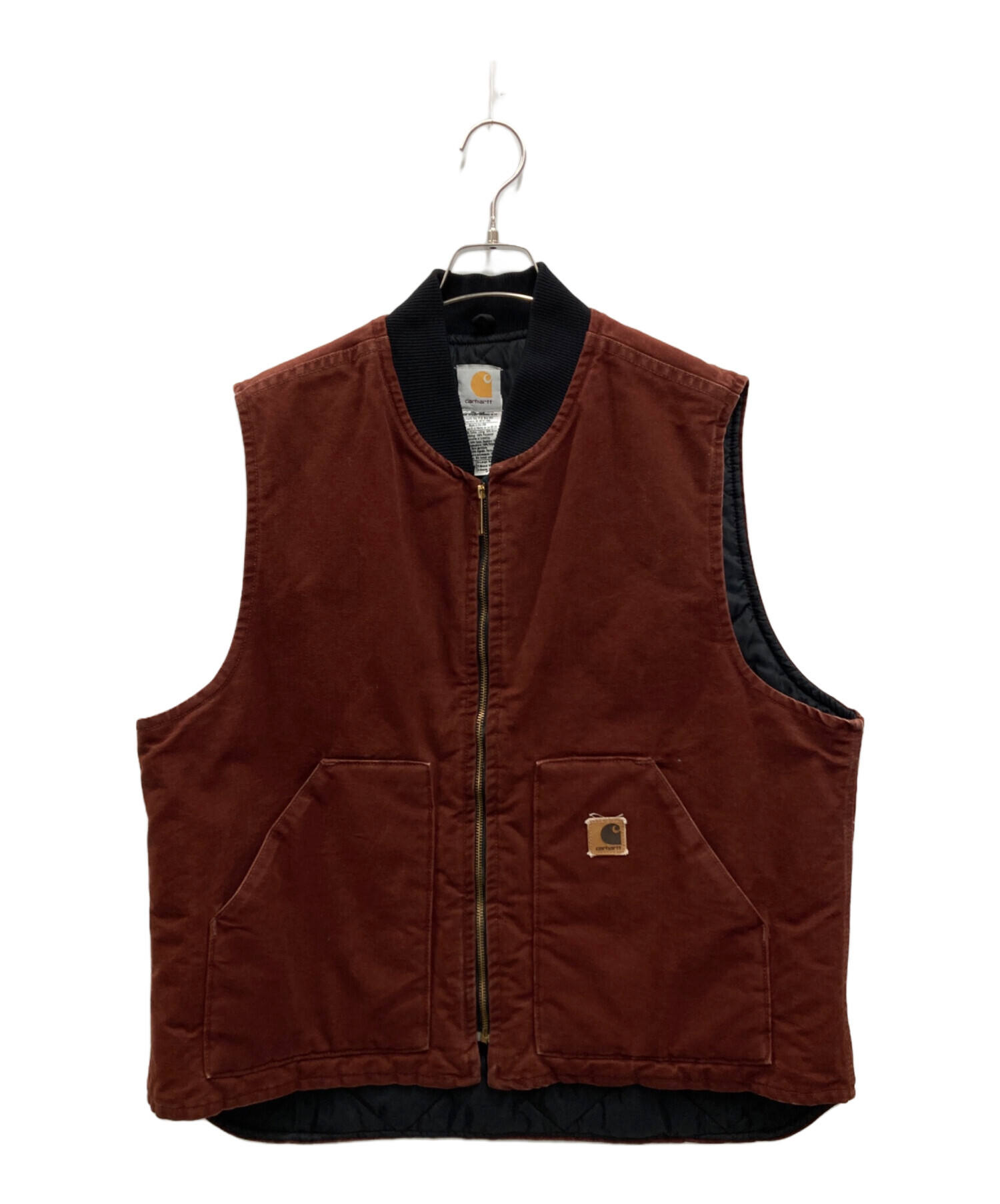 中古・古着通販】CarHartt (カーハート) ダックパデッドベスト