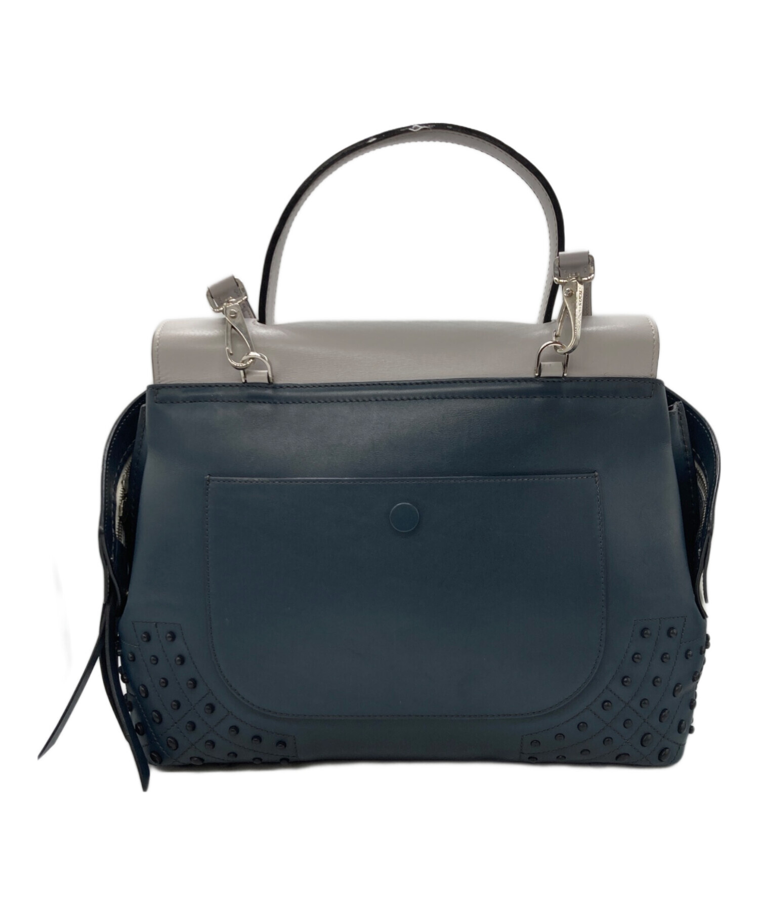 中古・古着通販】TOD'S (トッズ) MINI WAVE BAG ネイビー｜ブランド