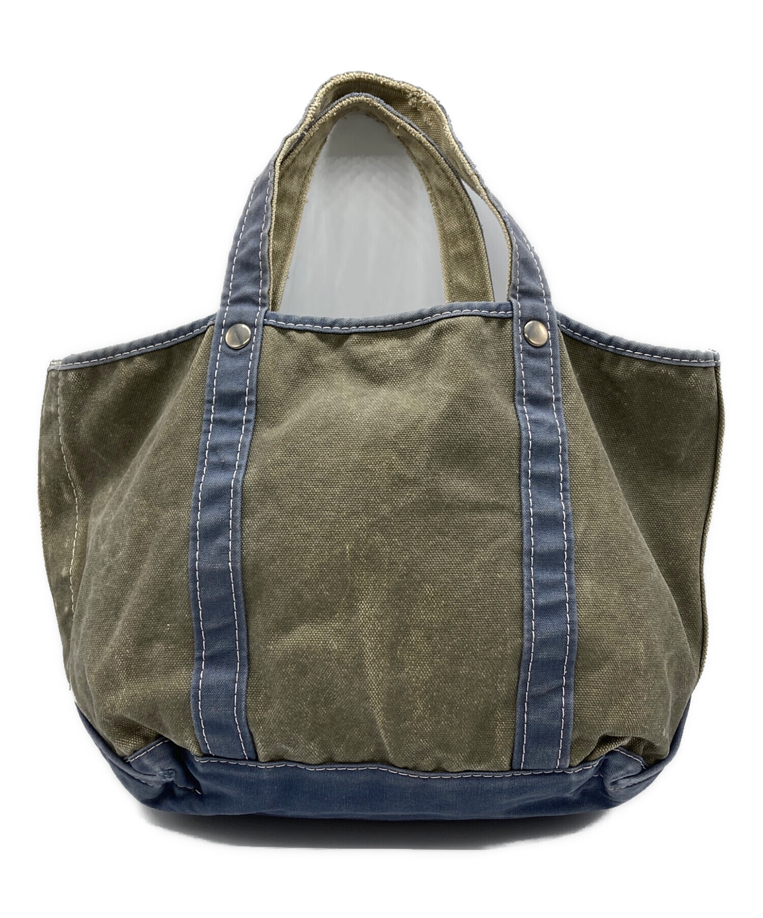 LL.Beanリス キャンバス トートバッグ　ミリタリー 中古・古着通販】L.L.Bean (エルエルビーン) リスプリントキャンバス