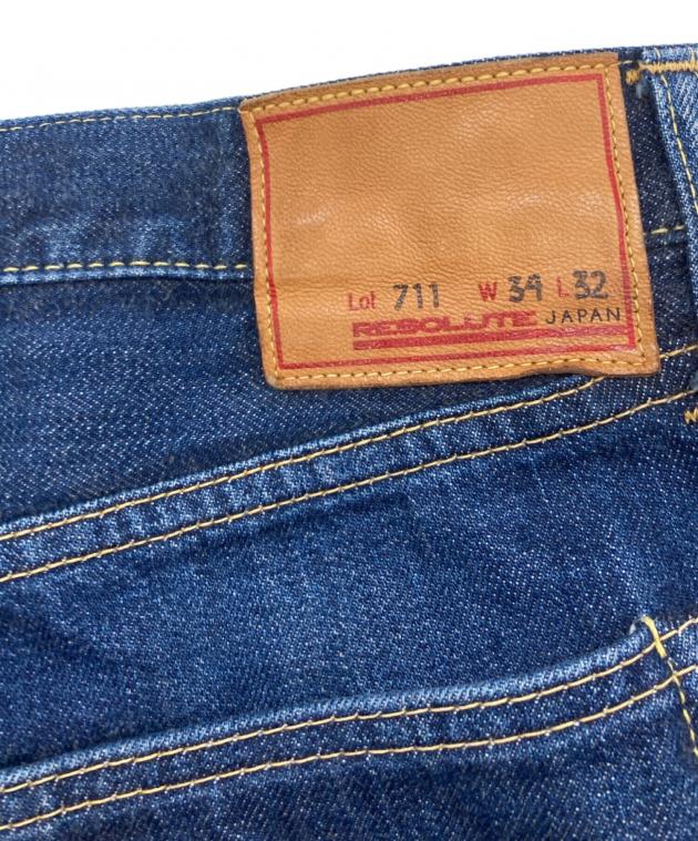 中古・古着通販】RESOLUTE (リゾルト) 711セルビッチデニムパンツ