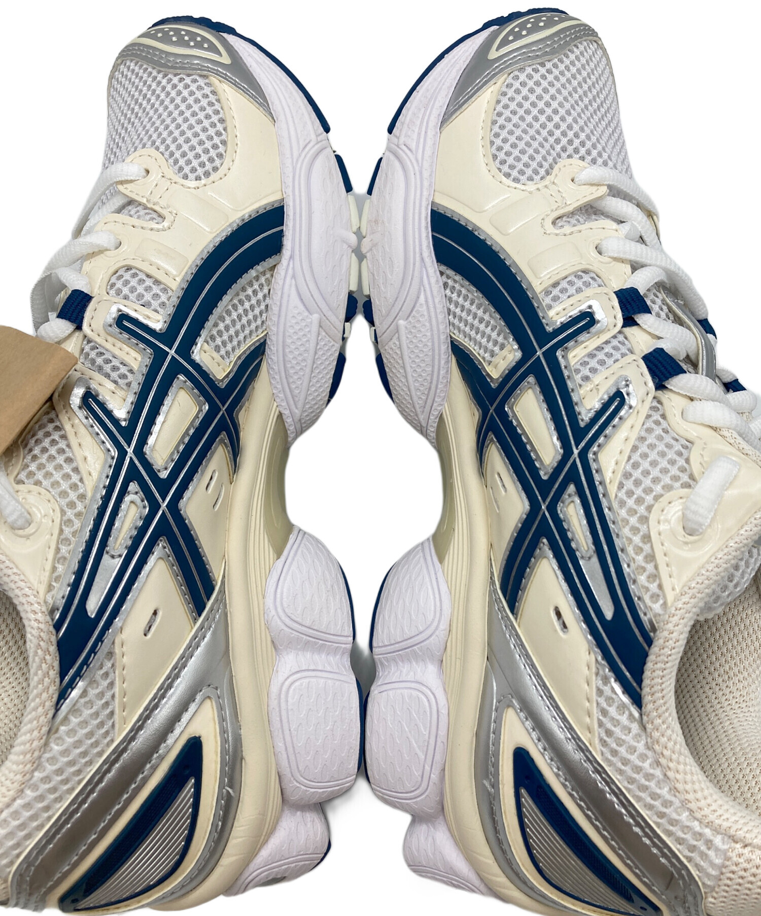 中古・古着通販】asics (アシックス) GEL-NIMBUS 9 WHITE/LIGHT INDIGO