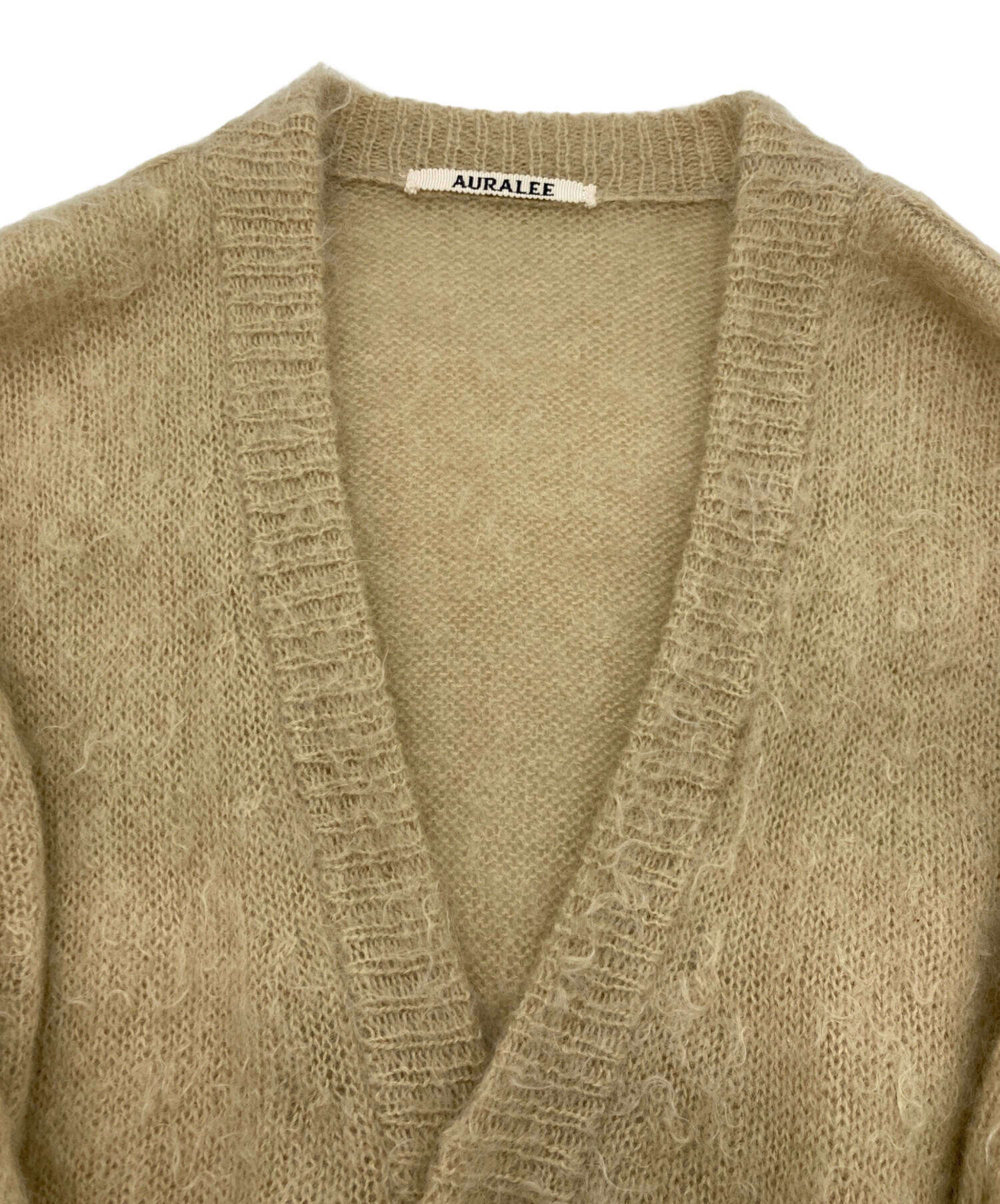 中古・古着通販】AURALEE (オーラリー) BRUSHED SUPER KID MOHAIR KNIT