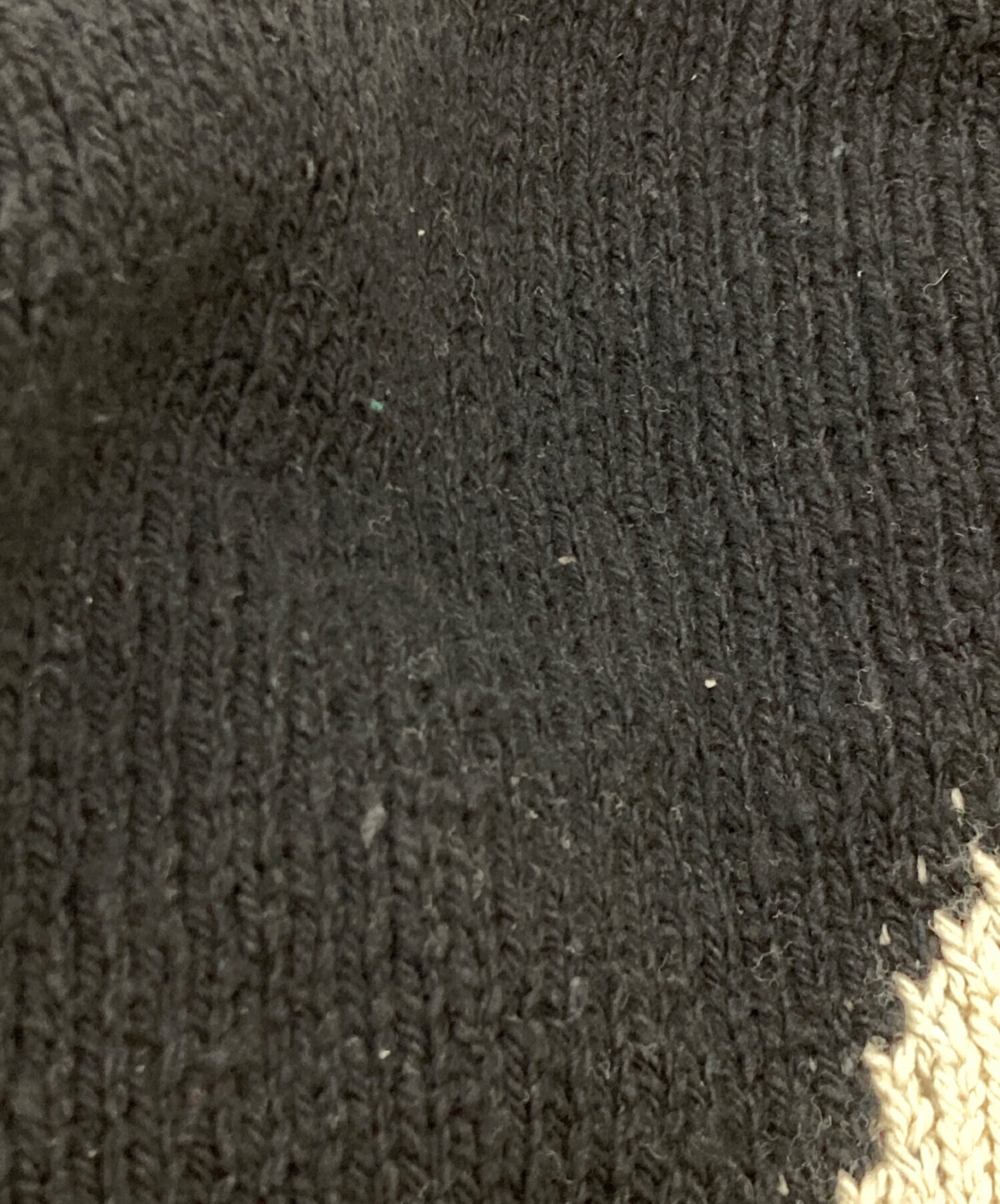 中古・古着通販】YOKE (ヨーク) Intarsia Cotton Sweater アイボリー