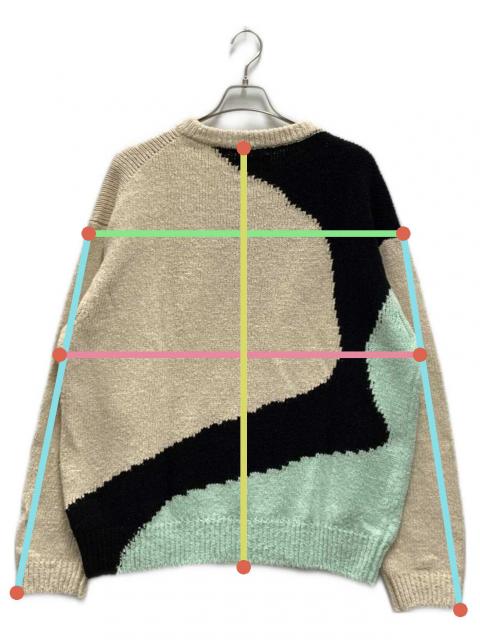 中古・古着通販】YOKE (ヨーク) Intarsia Cotton Sweater アイボリー