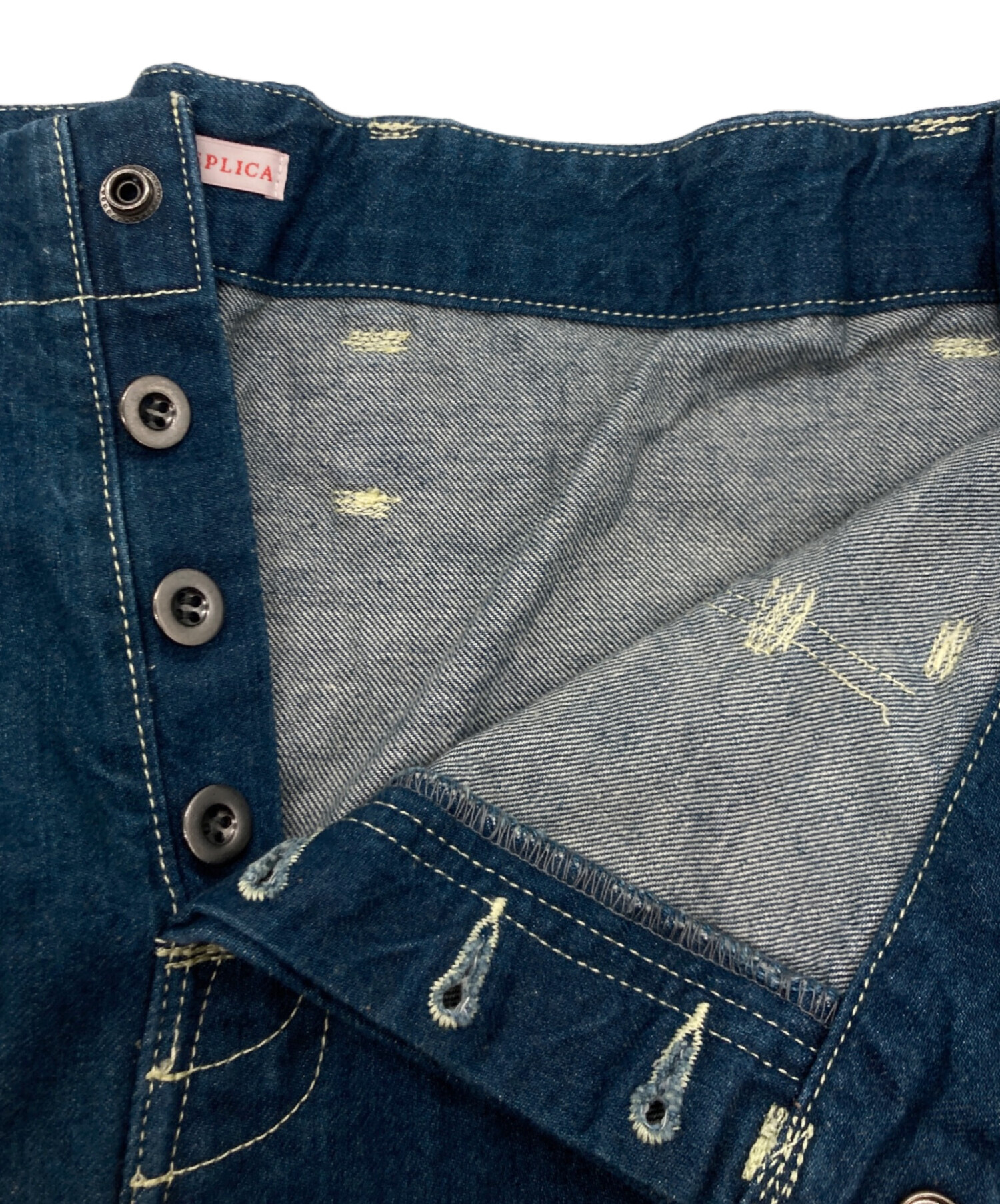 パンツ DAN Replica Jeans - Strapped 中古・古着通販】DAN (ダン) Replica Jeans - Strapped インディゴ