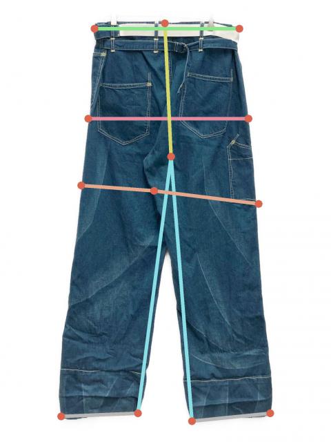 中古・古着通販】DAN (ダン) Replica Jeans - Strapped インディゴ