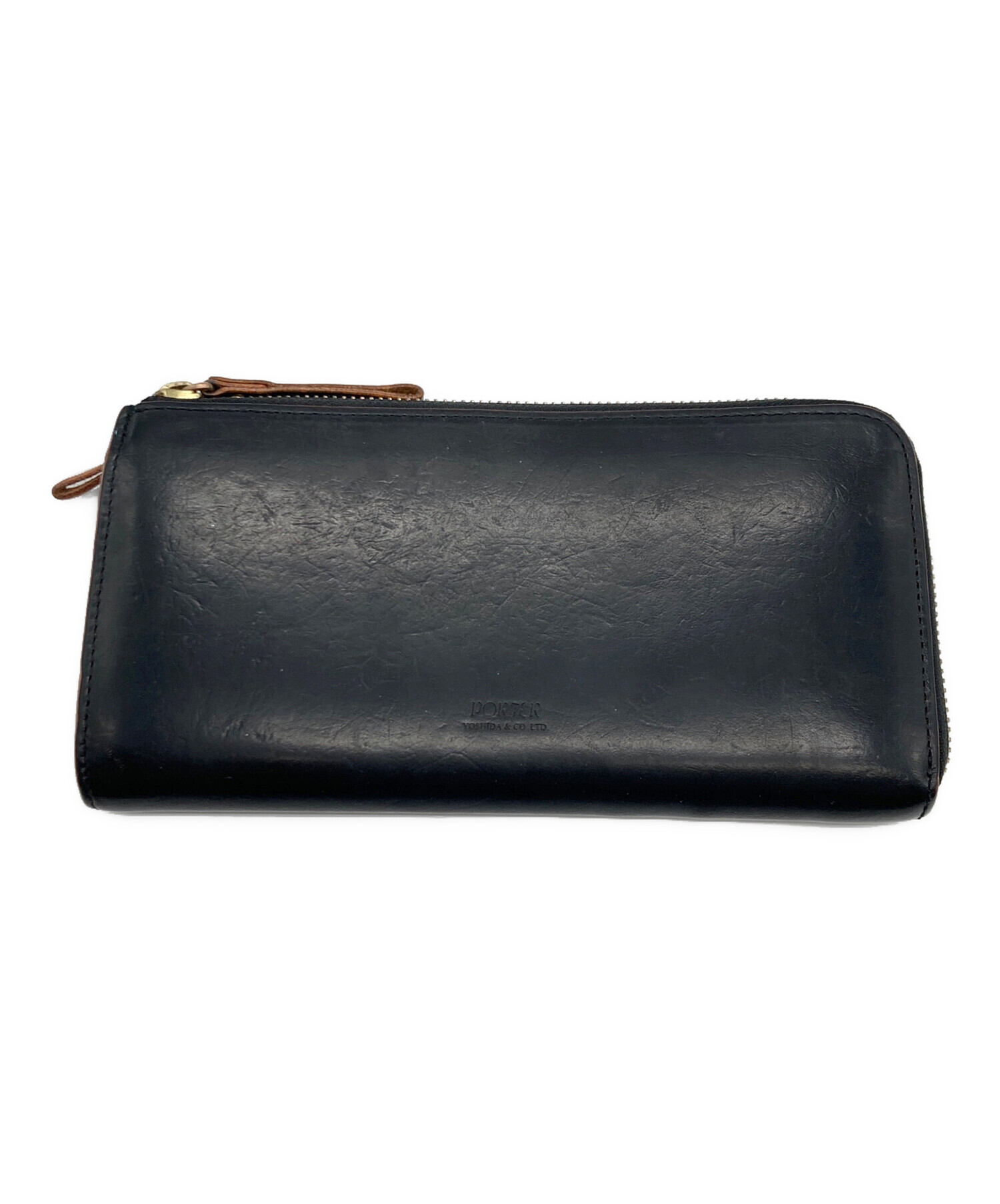 中古・古着通販】PORTER (ポーター) LONG WALLET ブラック｜ブランド