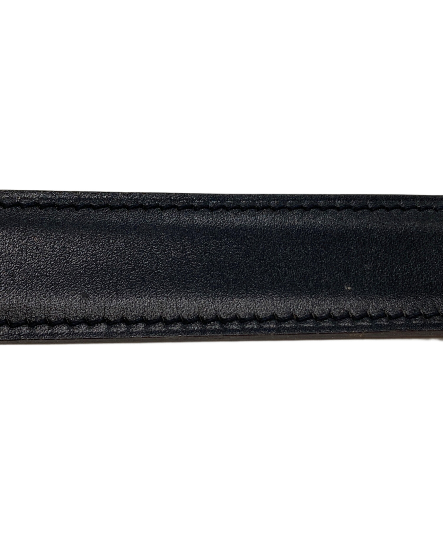 中古・古着通販】HERMES (エルメス) レザーベルト ブラック サイズ:70