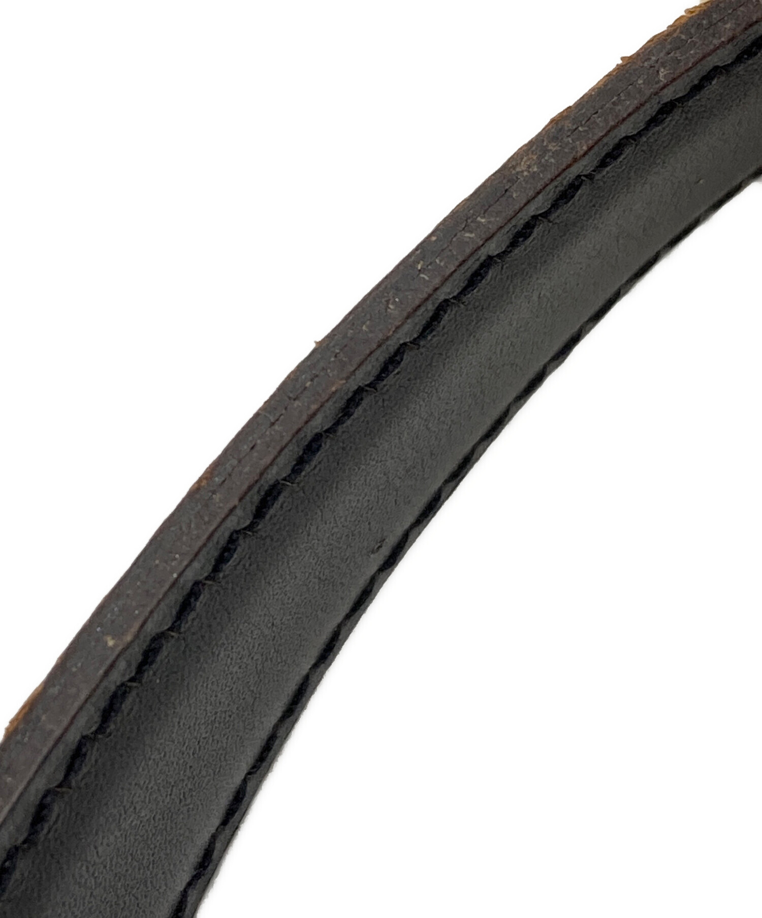 中古・古着通販】HERMES (エルメス) レザーベルト ブラック サイズ:70