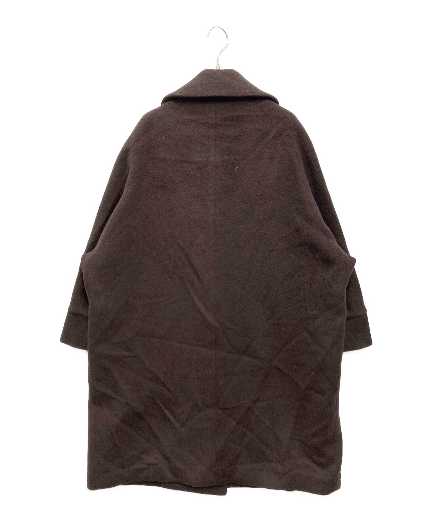 中古・古着通販】TICCA (ティッカ) テントコート ブラウン サイズ:FREE