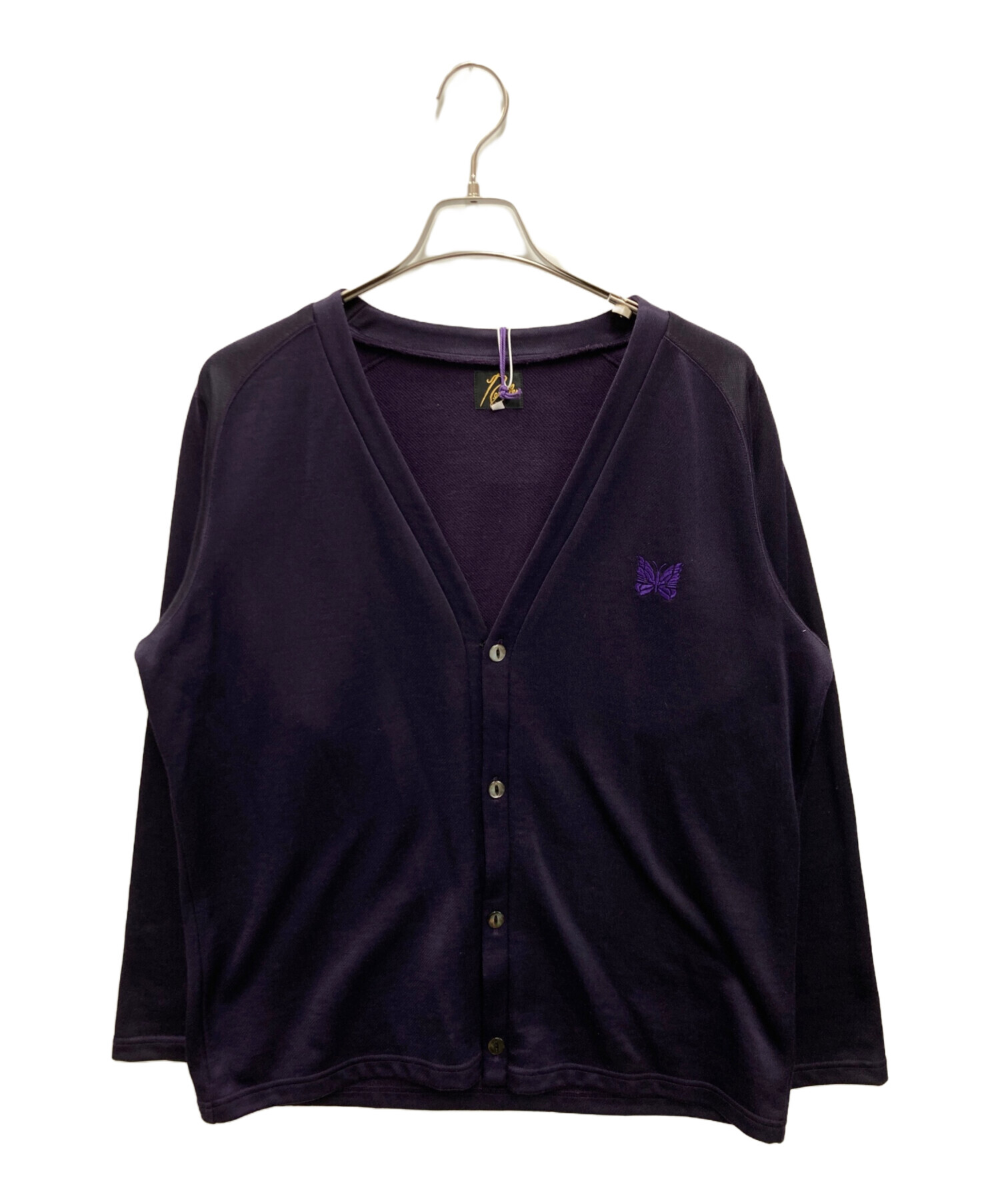 中古・古着通販】Needles (ニードルズ) V Neck Cardigan - C/Pe Bright