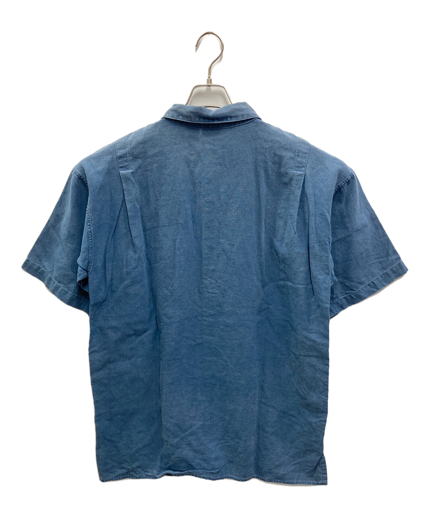 中古・古着通販】Patagonia (パタゴニア) 半袖ヘンプシャツ ネイビー