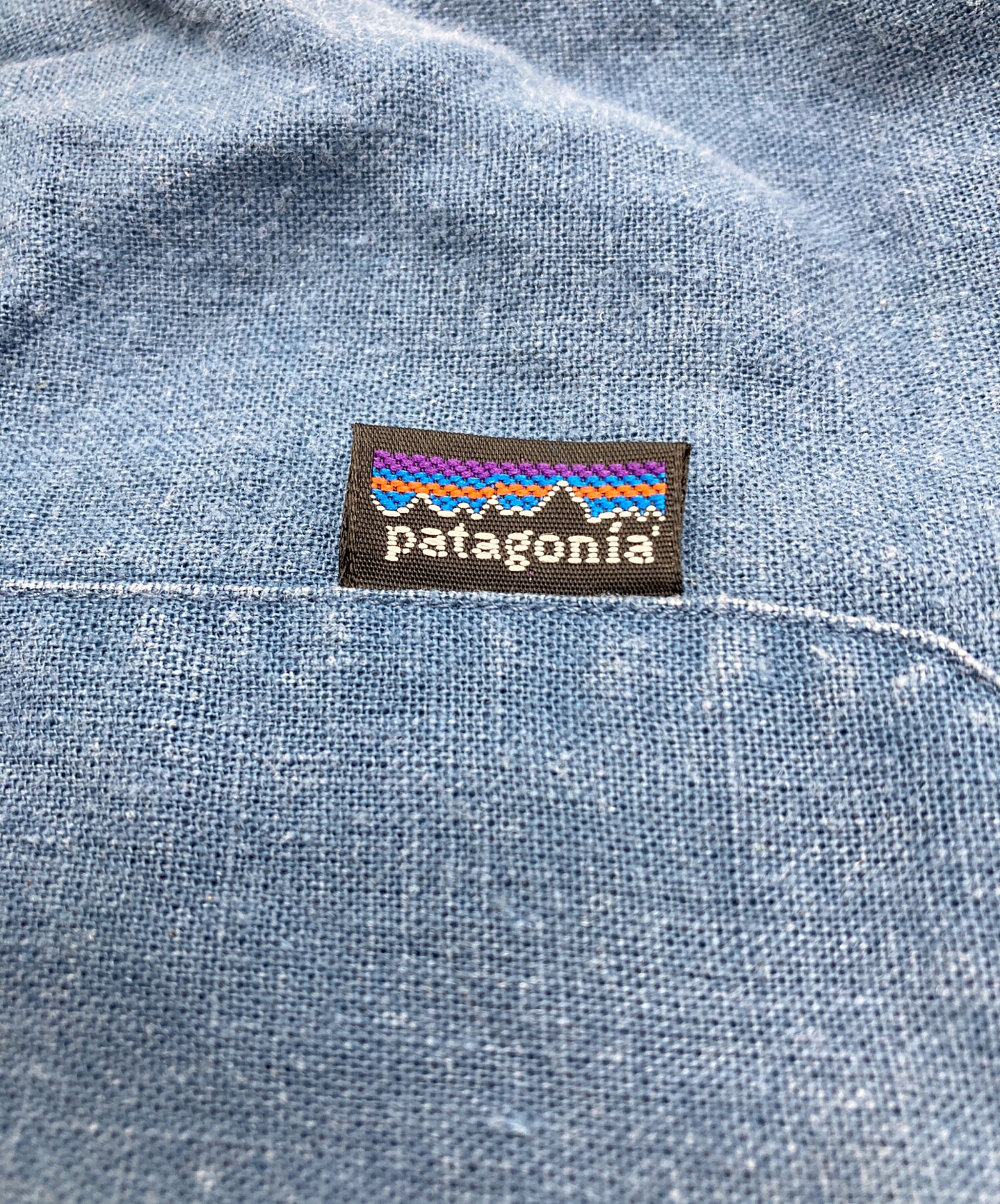 中古・古着通販】Patagonia (パタゴニア) 半袖ヘンプシャツ ネイビー
