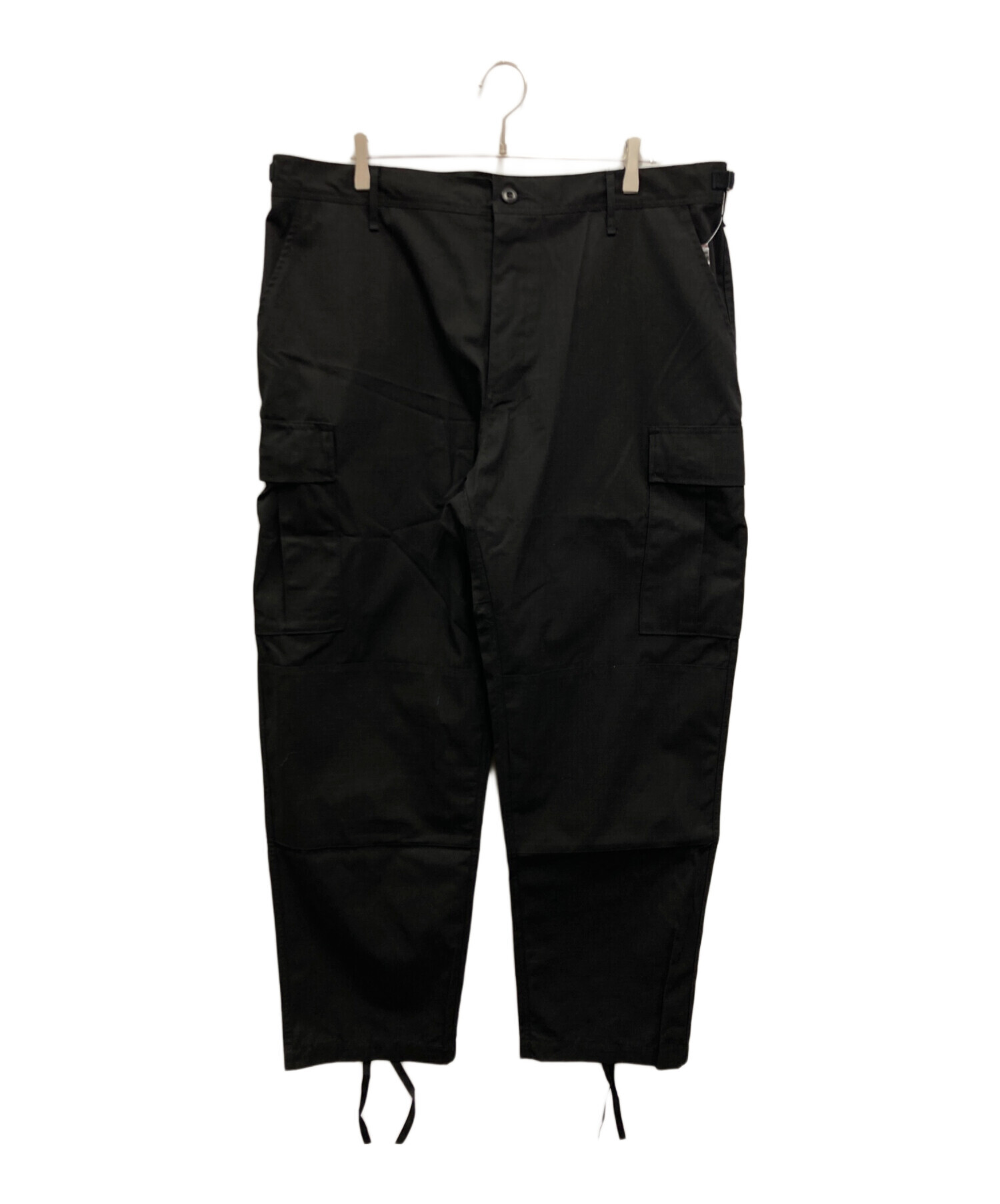 GS ジーエス カーゴパンツ M 黒 【古着】【中古】【送料無料】 中古・古着通販】GS (ジーエス) 【古着】カーゴパンツ ブラック サイズ