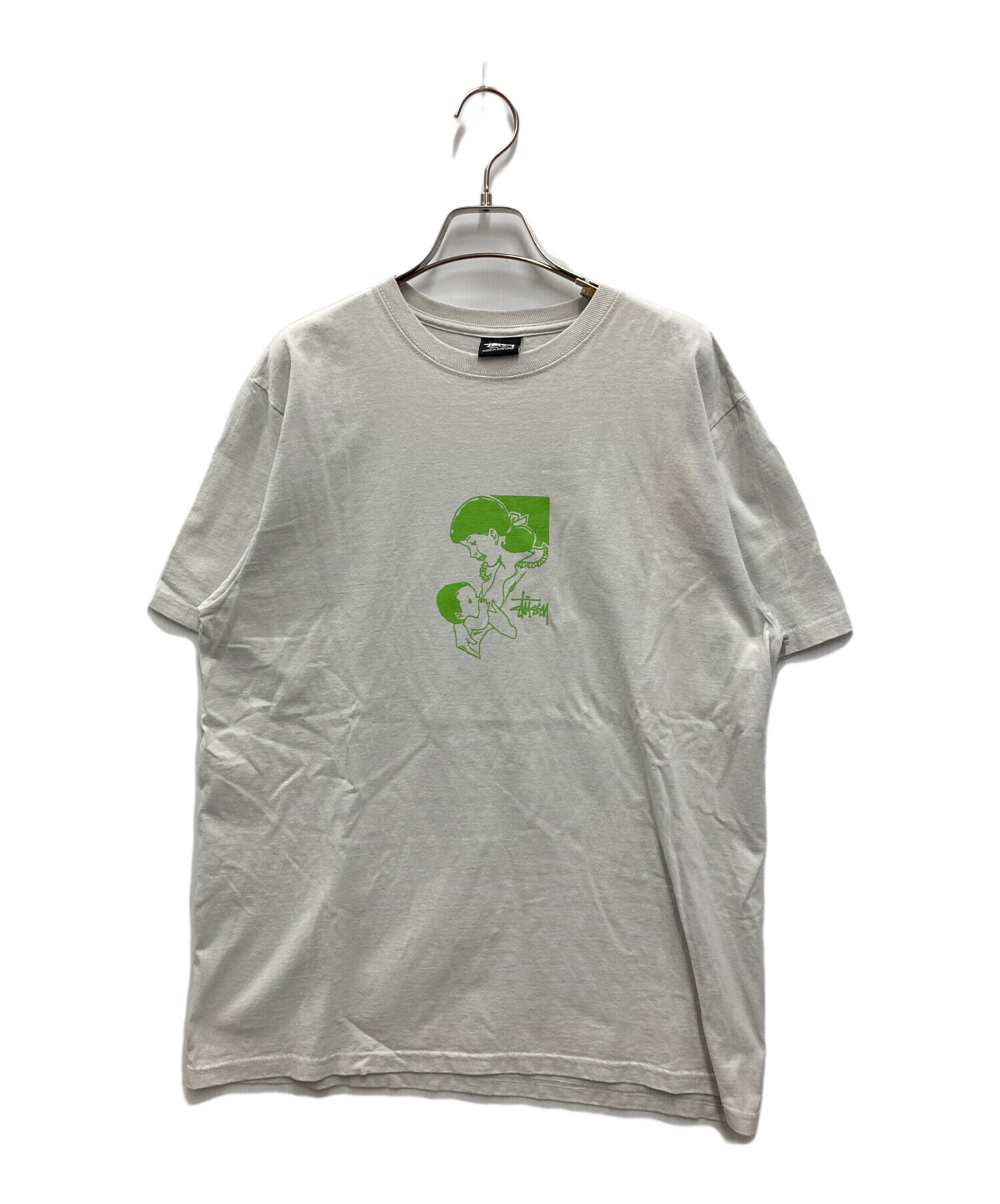 中古・古着通販】stussy (ステューシー) NURTURE TEE FOG ホワイト