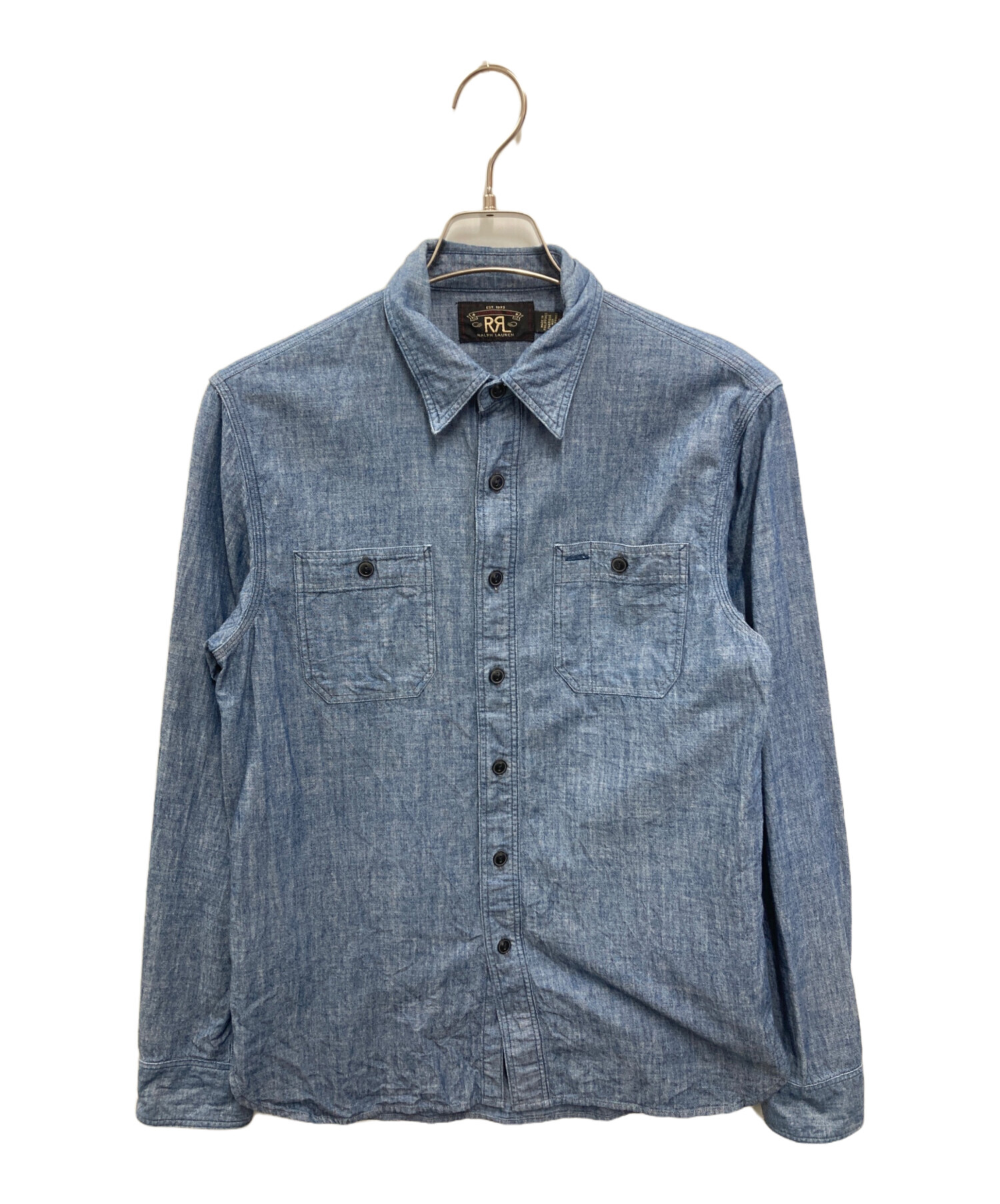 中古・古着通販】RRL (ダブルアールエル) シャンブレーシャツ