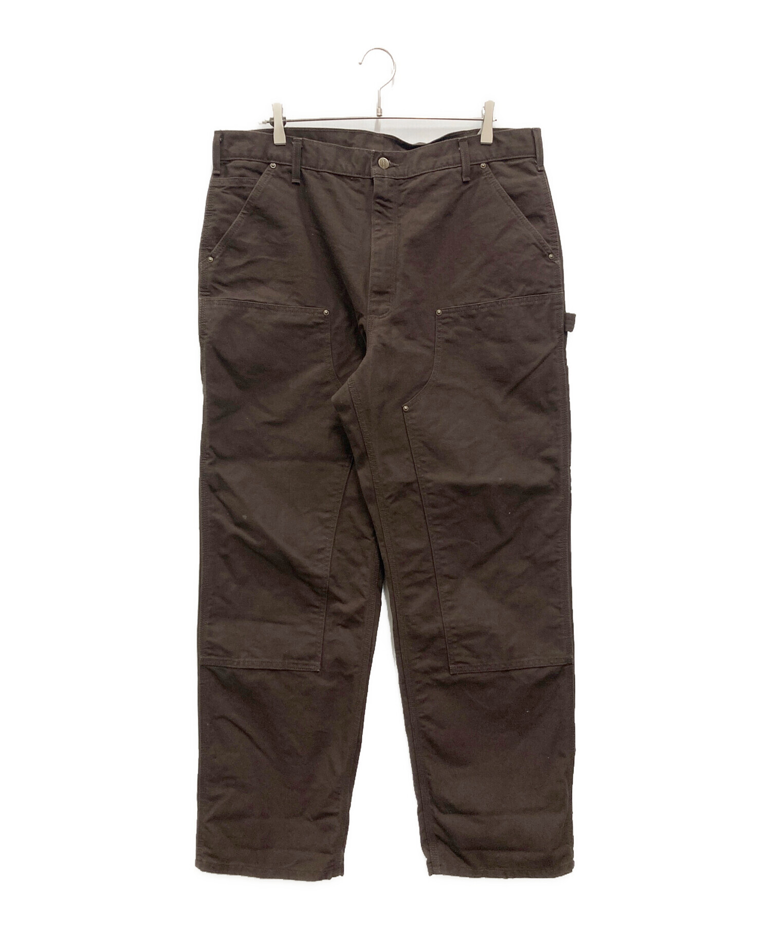 古着 Carhartt ダック ペインター パンツ ルーズ ワイド ブラウン 古着 Carhartt ダック ペインターパンツ カーハート 古着 極太