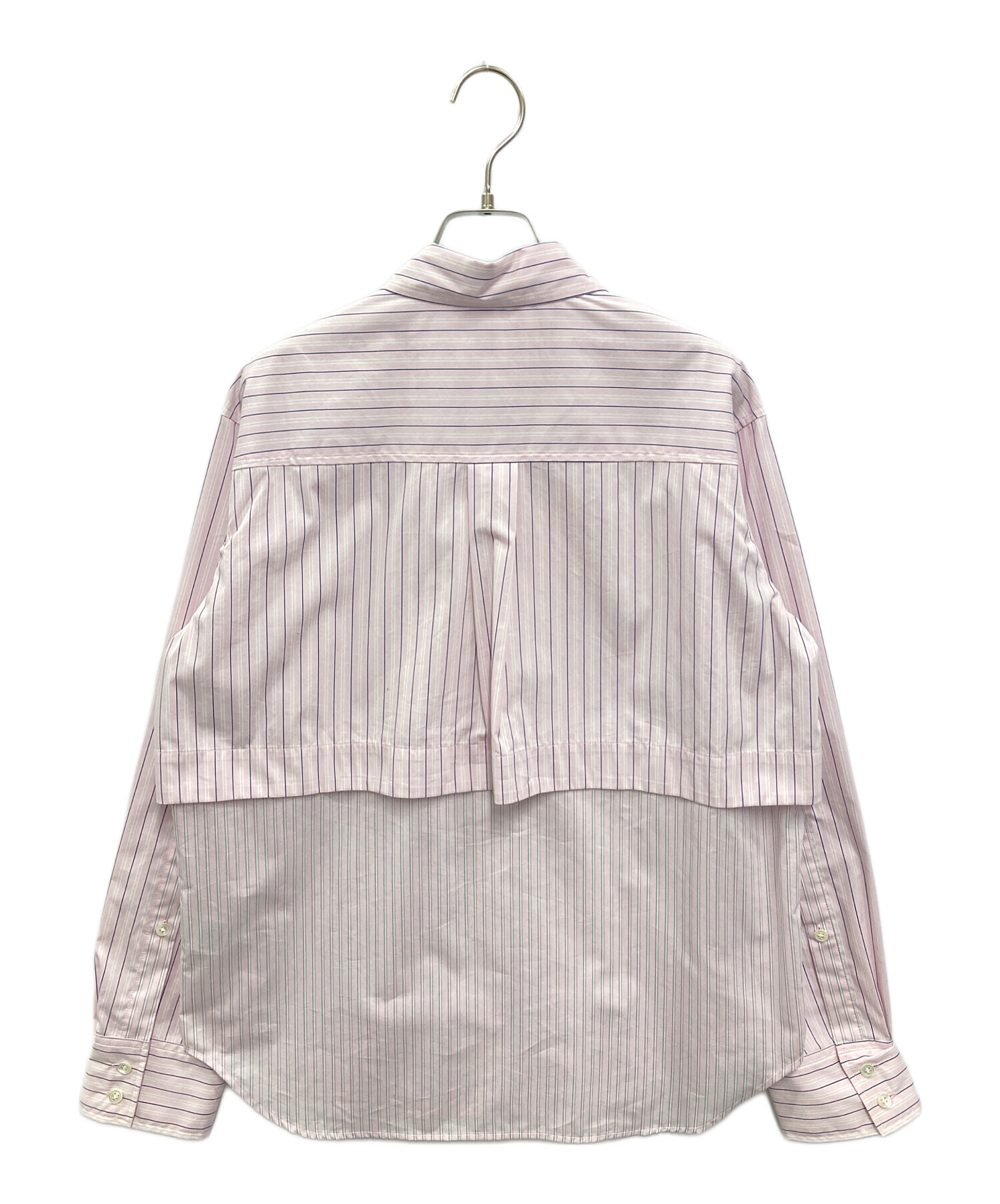 今季購入SZbrockprintロンハーマン　ピンクストライプシャツ Ron Herman - RHC Ronherman 別注 Signe ピンク ストライプ シャツ