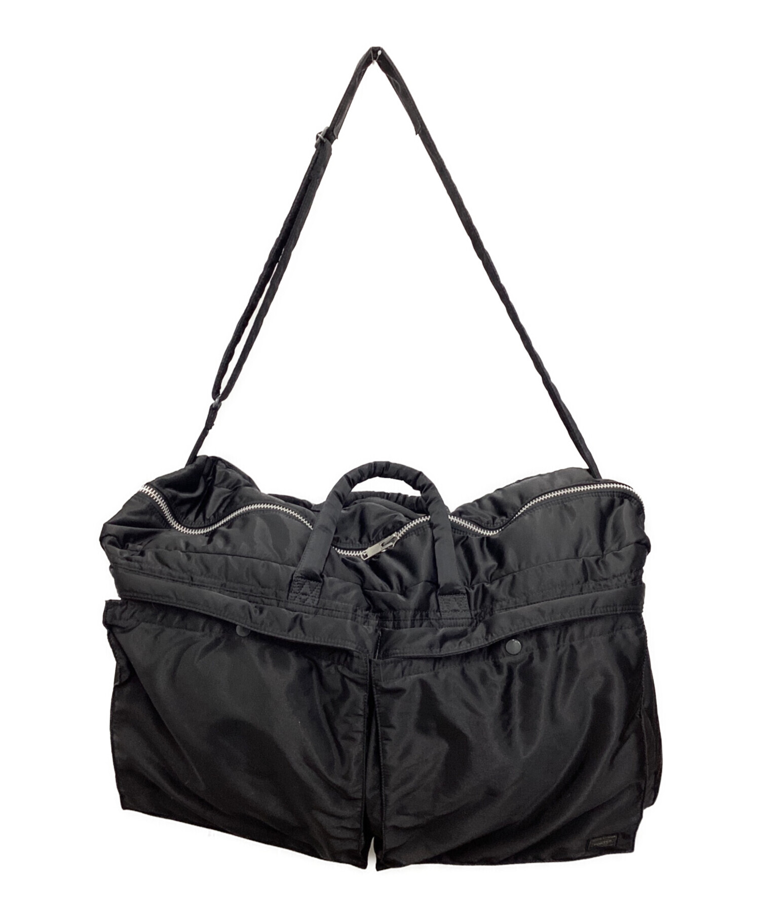 PORTER TANKER ボストン　廃盤品 中古・古着通販】PORTER (ポーター) TANKER ボストンバッグ ブラック