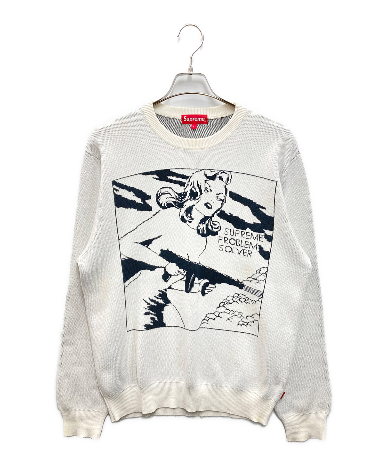中古・古着通販】SUPREME (シュプリーム) NIAGARA SWEATER ホワイト