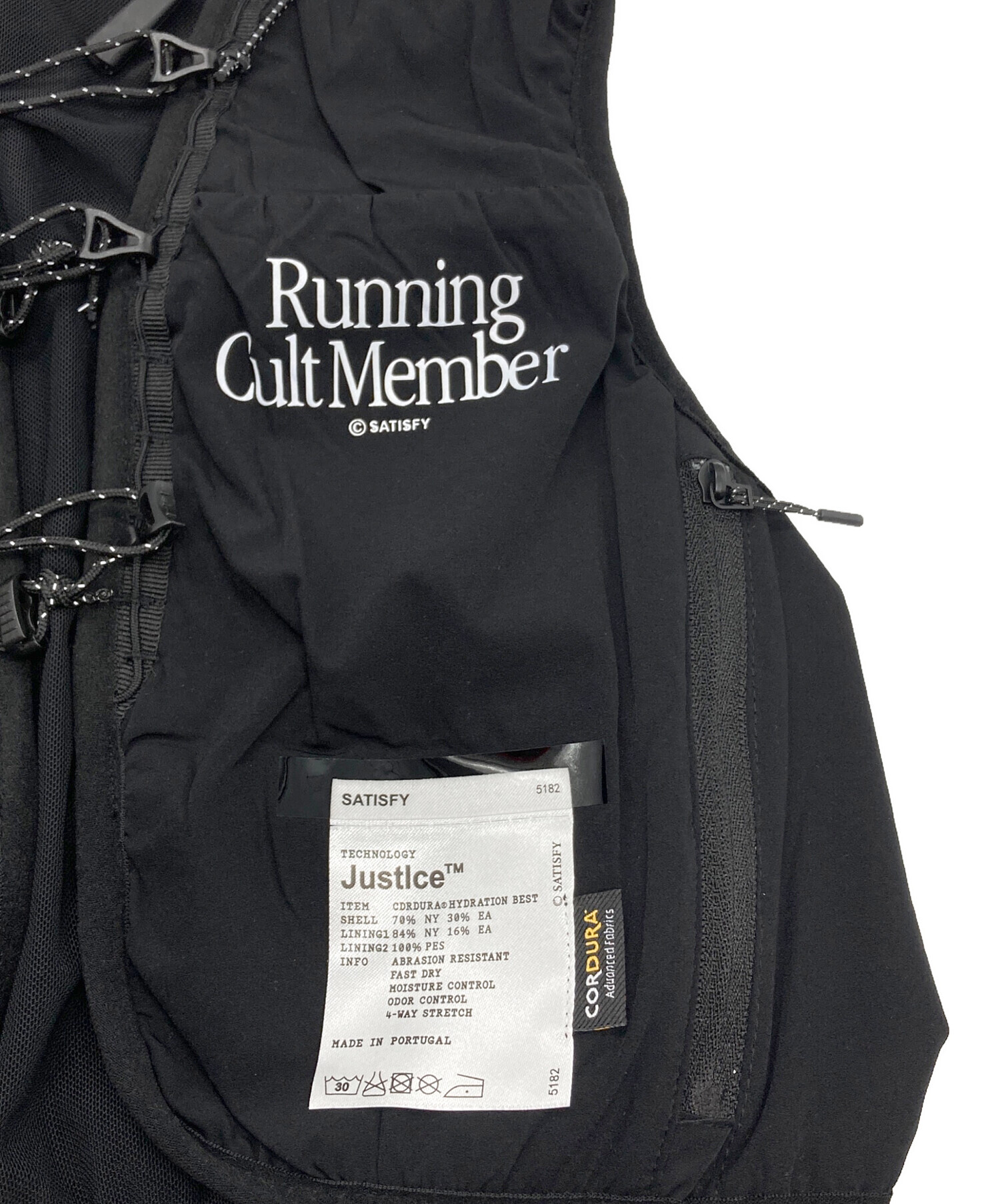 即発送SATISFY running cult member ランニングベスト 中古・古着通販】SATISFY running cult member (サティスファイ