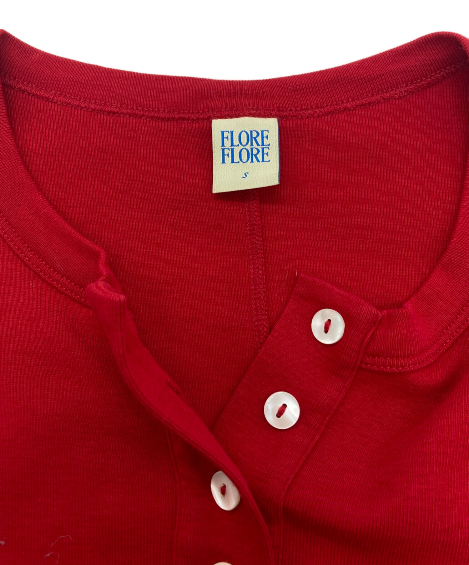 中古・古着通販】FLORE FLORE (フローレ フローレ) JESS LONGSLEEVE T