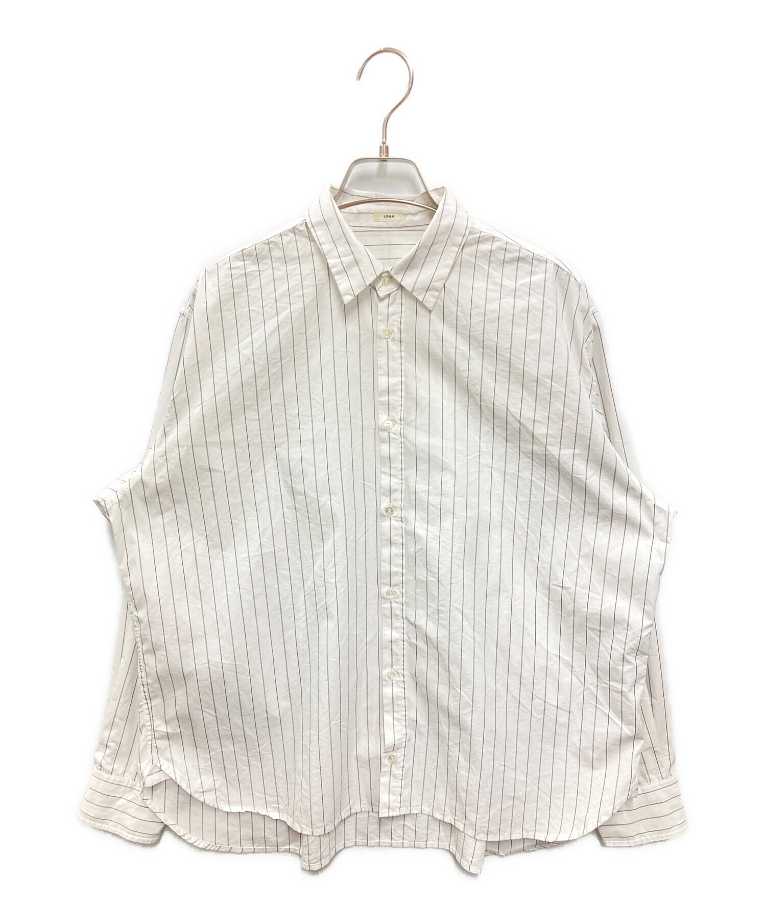 中古・古着通販】IENA (イエナ) T/C プレーンシャツ ホワイト サイズ 