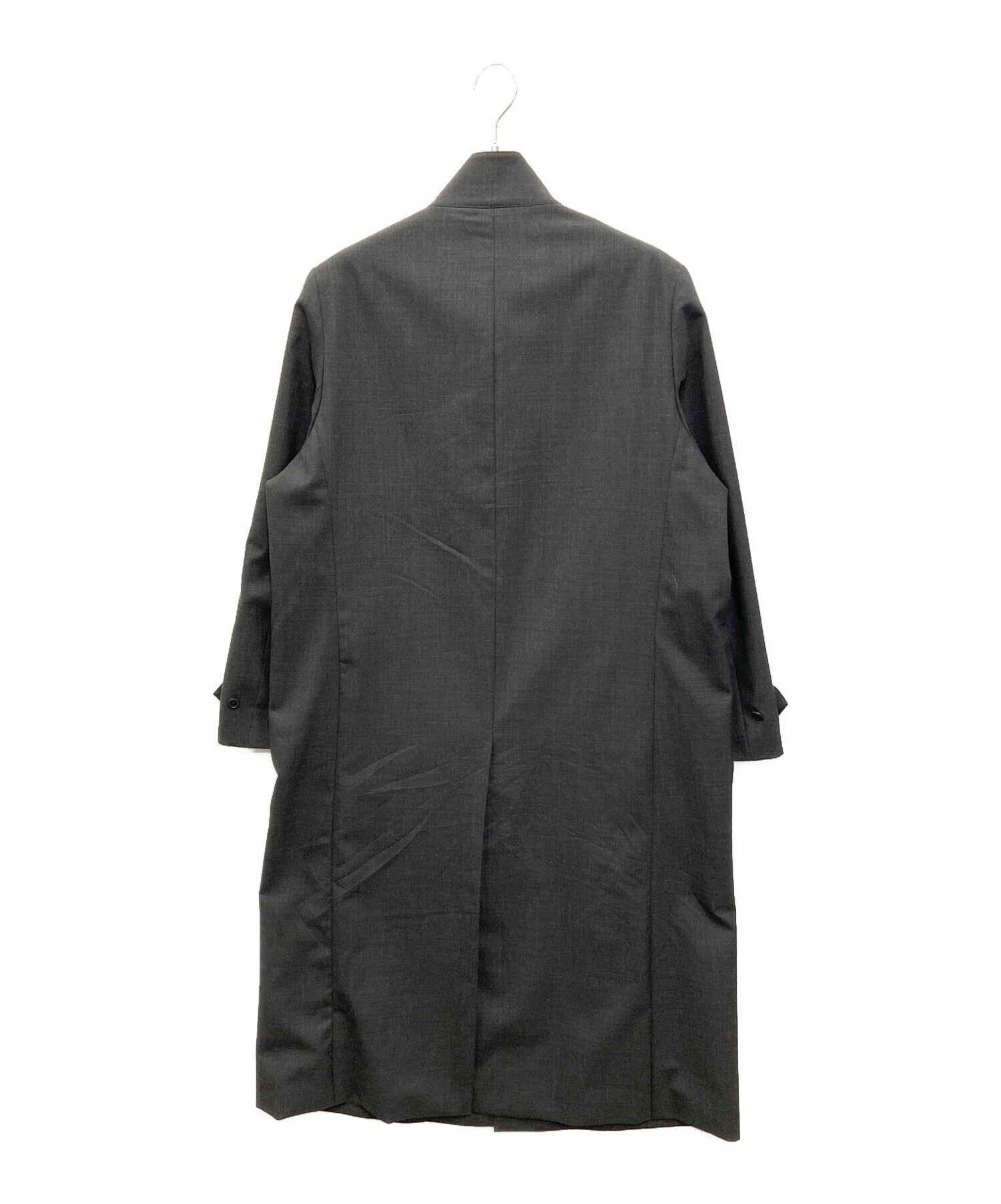 中古・古着通販】LIDnM (リドム) Stand Collar Structured Wool Coat