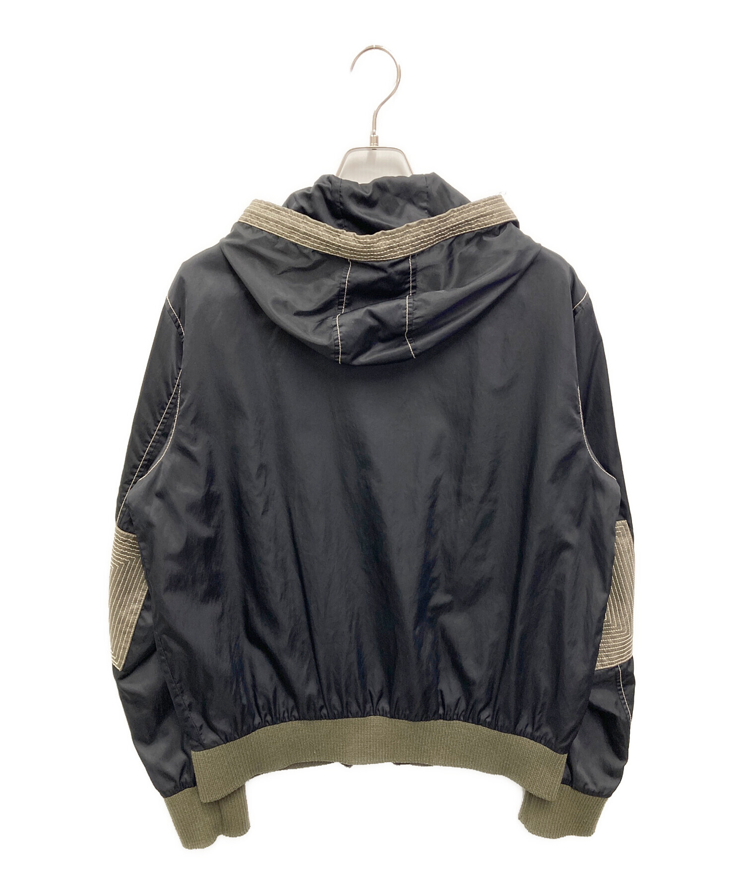 中古・古着通販】DIESEL (ディーゼル) ナイロンジップアップジャケット 