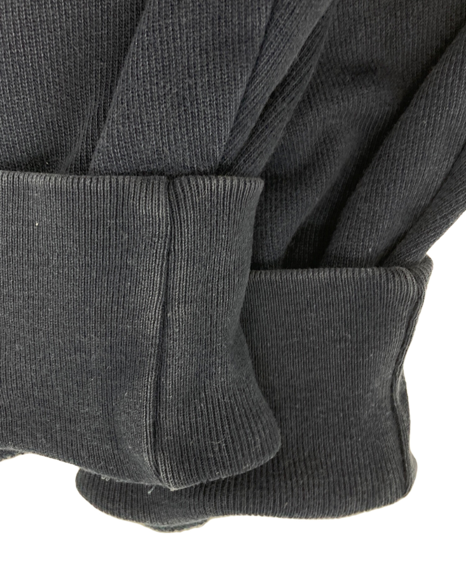 Champion リバースウィーブ L ブラック フェード カレッジロゴ 古着 中古・古着通販】Champion REVERSE WEAVE (チャンピオン リバース