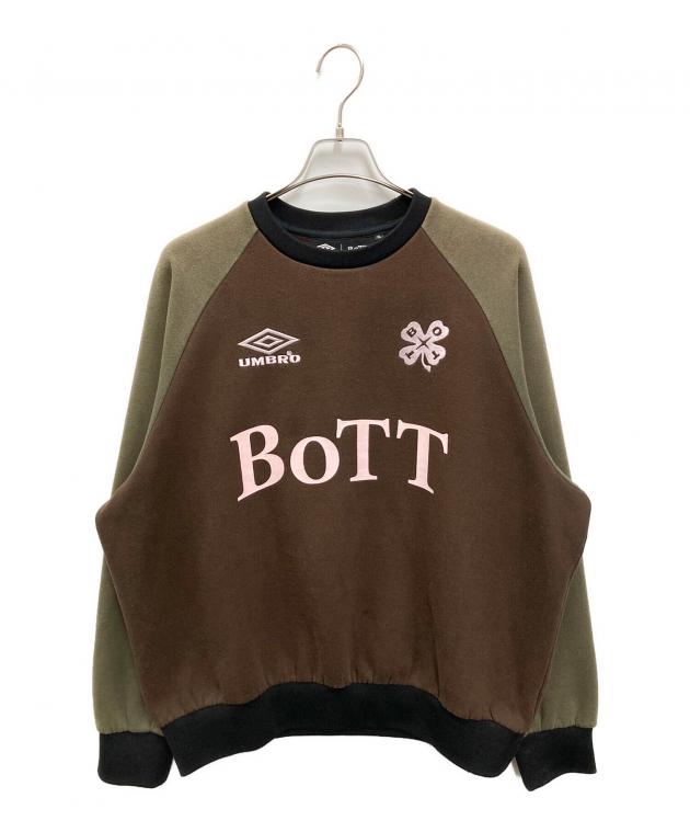 かまさん専用Umbro BoTT トレーナー Lサイズ ブラウン/グレー 中古・古着通販】UMBRO (アンブロ) BoTT (ボット) ロゴプリント