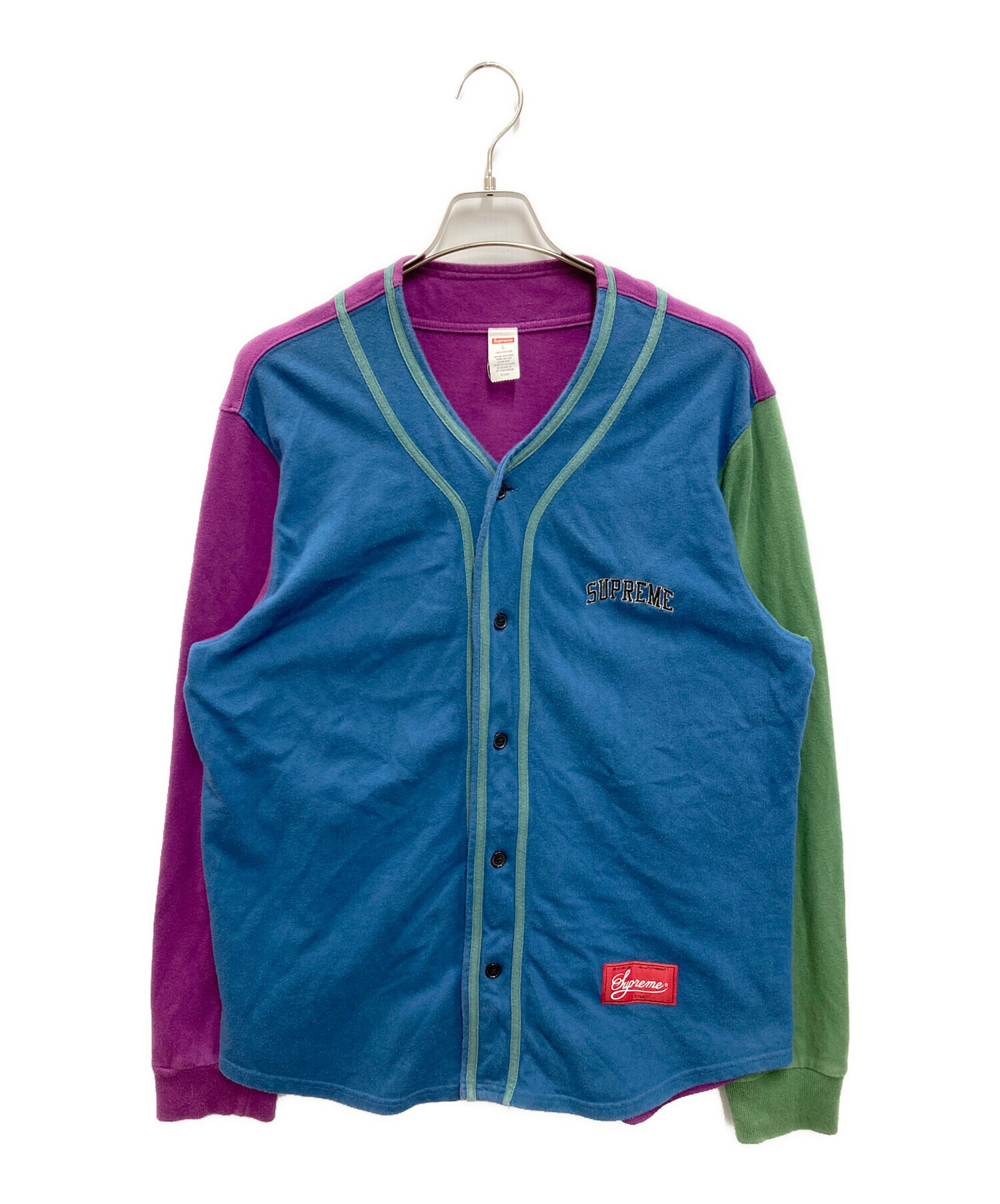評価180以上 Sサイズ Supreme Colorblocked 中古・古着通販】Supreme (シュプリーム) Color Blocked Baseball Top