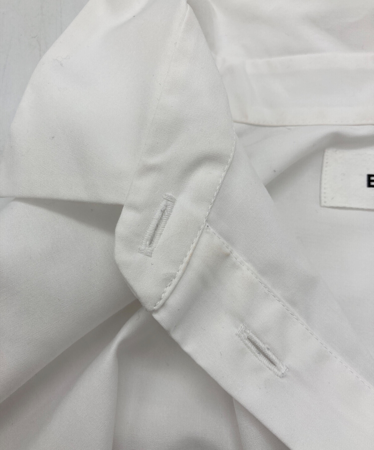美品☆エンフォルド ホワイトシャツ オーバーサイズ 38 MANY-STYLE OVER SHIRT｜38｜WHT｜SHIRTS AND BLOUSES｜ENFÖLD