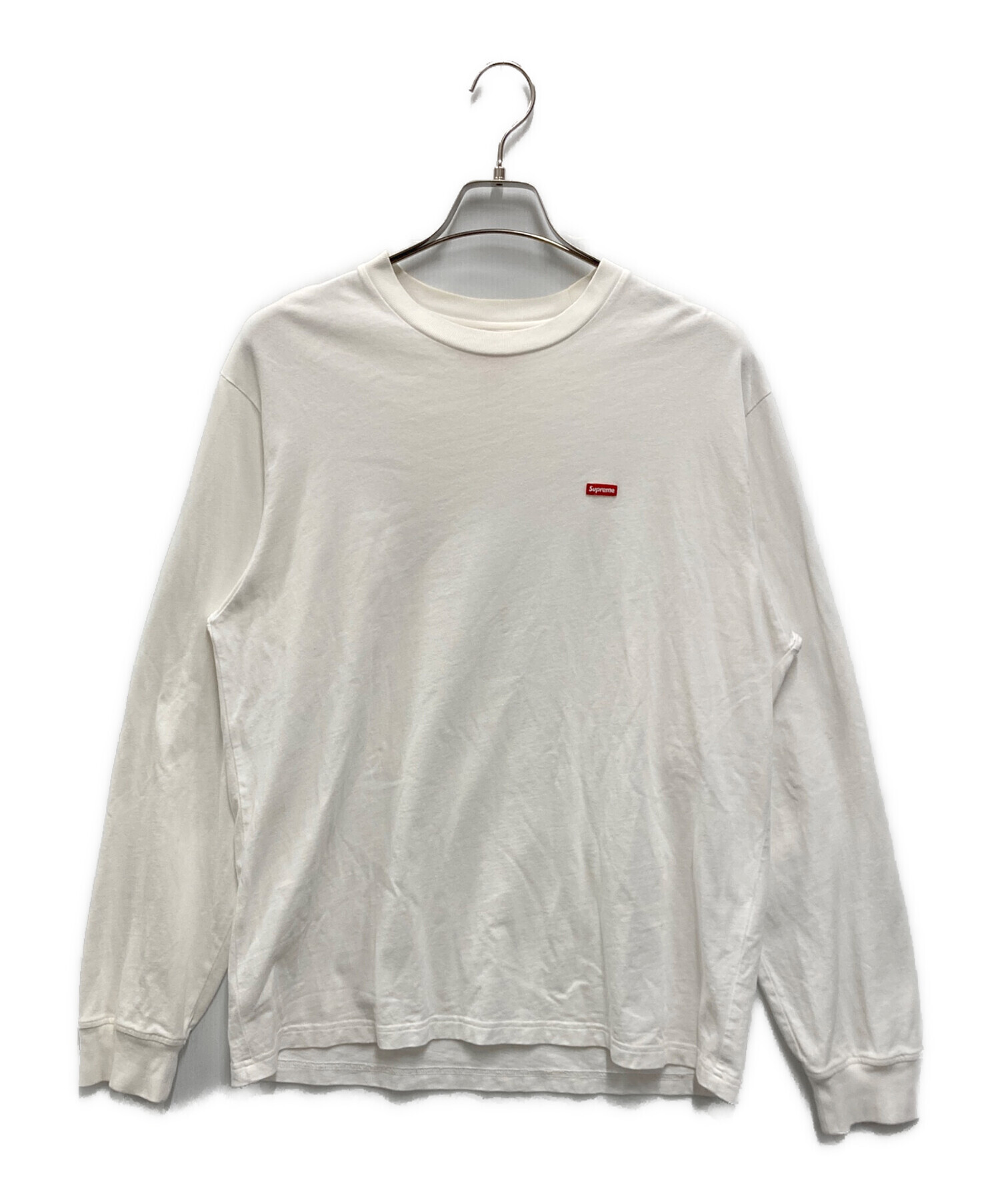 中古・古着通販】SUPREME (シュプリーム) SMALL BOX L/S TEE ホワイト 