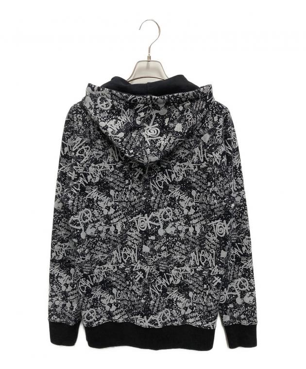 中古・古着通販】stussy (ステューシー) 総柄ジップアップ 中古・古着通販】stussy (ステューシー) 総柄ジップアップ