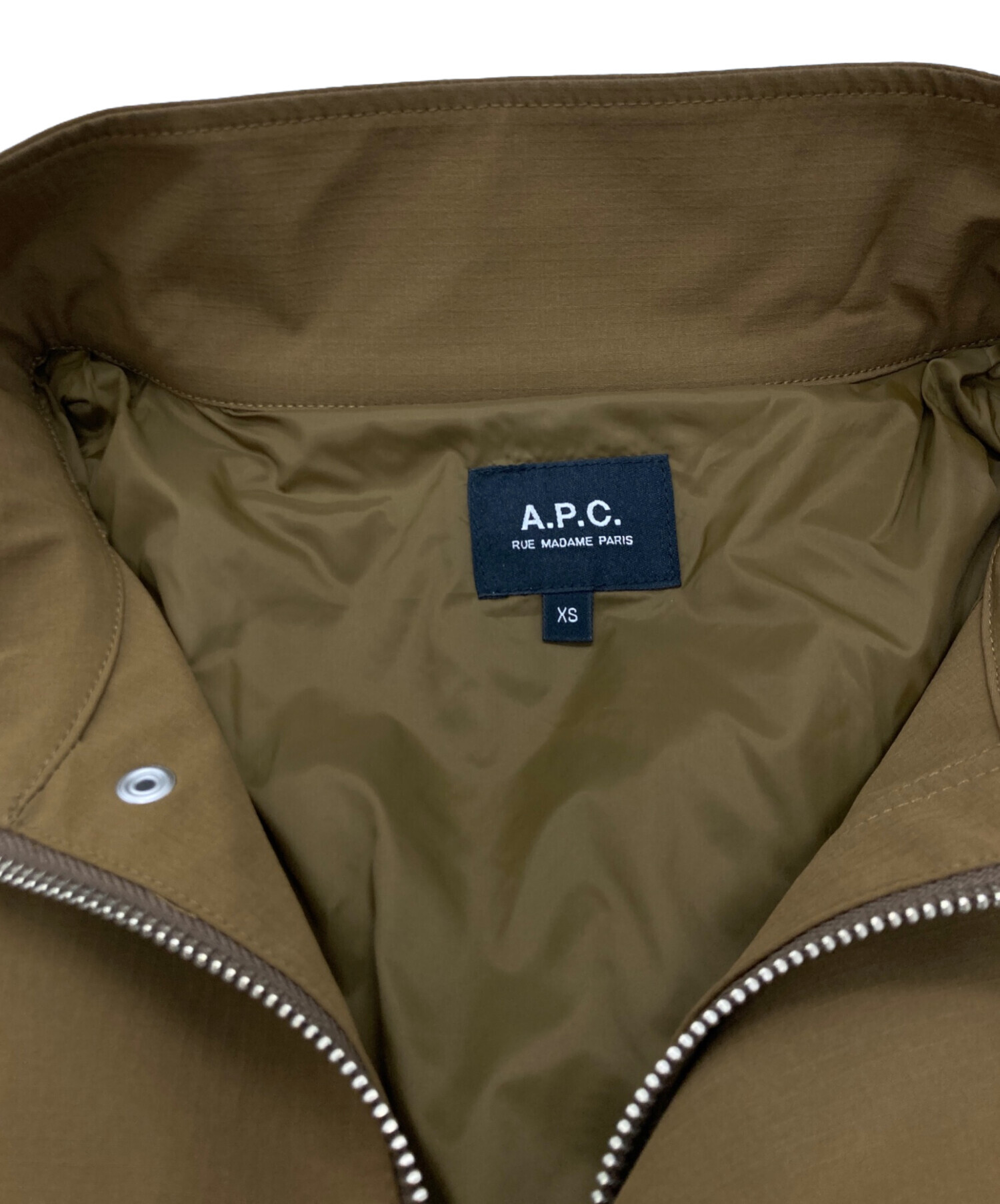 中古・古着通販】A.P.C. (アーペーセー) コーチジャケット ブラウン