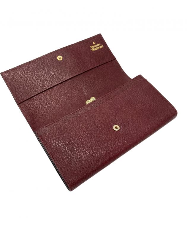 未使用 訳あり Vivienne Westwood 長財布 ボルドー オーブ 中古・古着通販】Vivienne Westwood (ヴィヴィアンウエストウッド