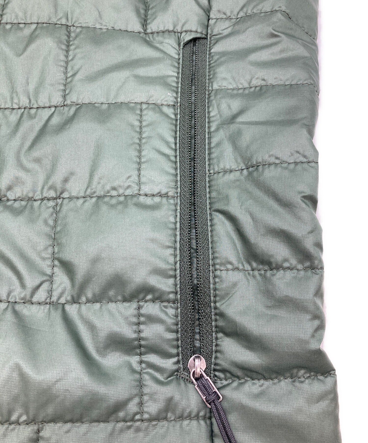 中古・古着通販】Patagonia (パタゴニア) ナノ・パフ・ベスト グレー