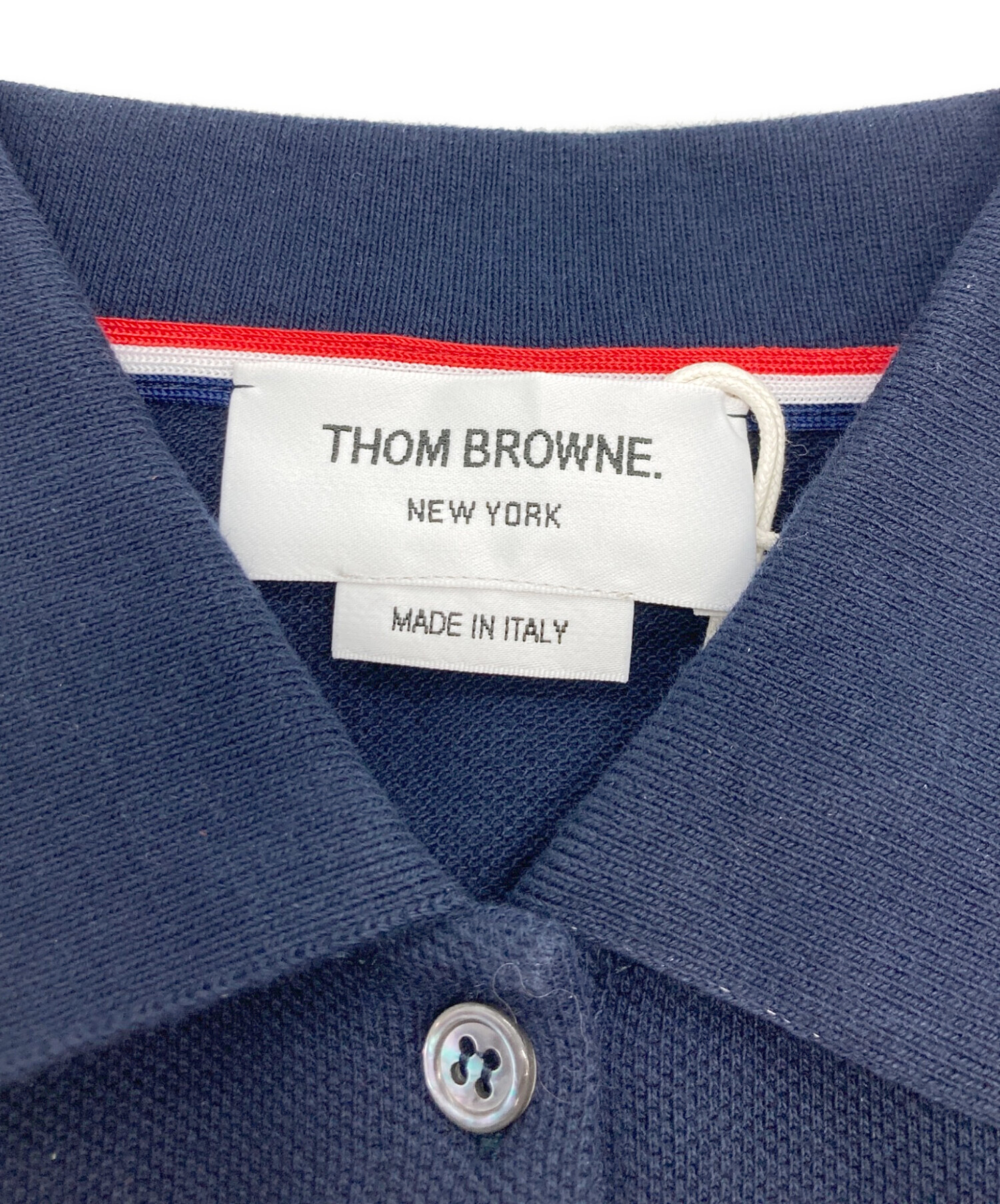 中古・古着通販】Thom Browne (トムブラウン) 4BAR LONG SLEEVE POLO