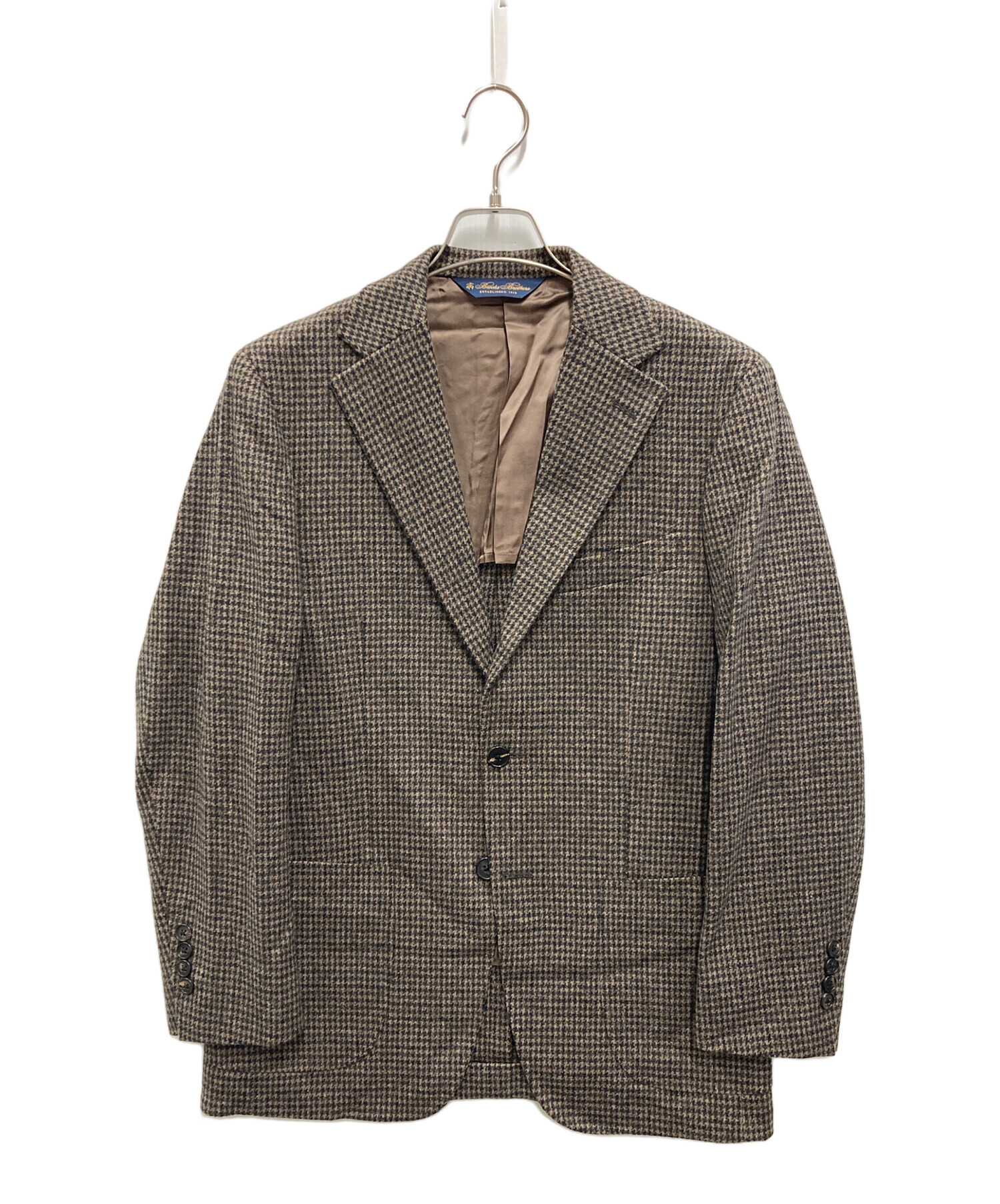【極美品】ブルックスブラザーズ テーラードジャケット カシミア 38SHT 中古・古着通販】BROOKS BROTHERS (ブルックスブラザーズ) カシミヤ混