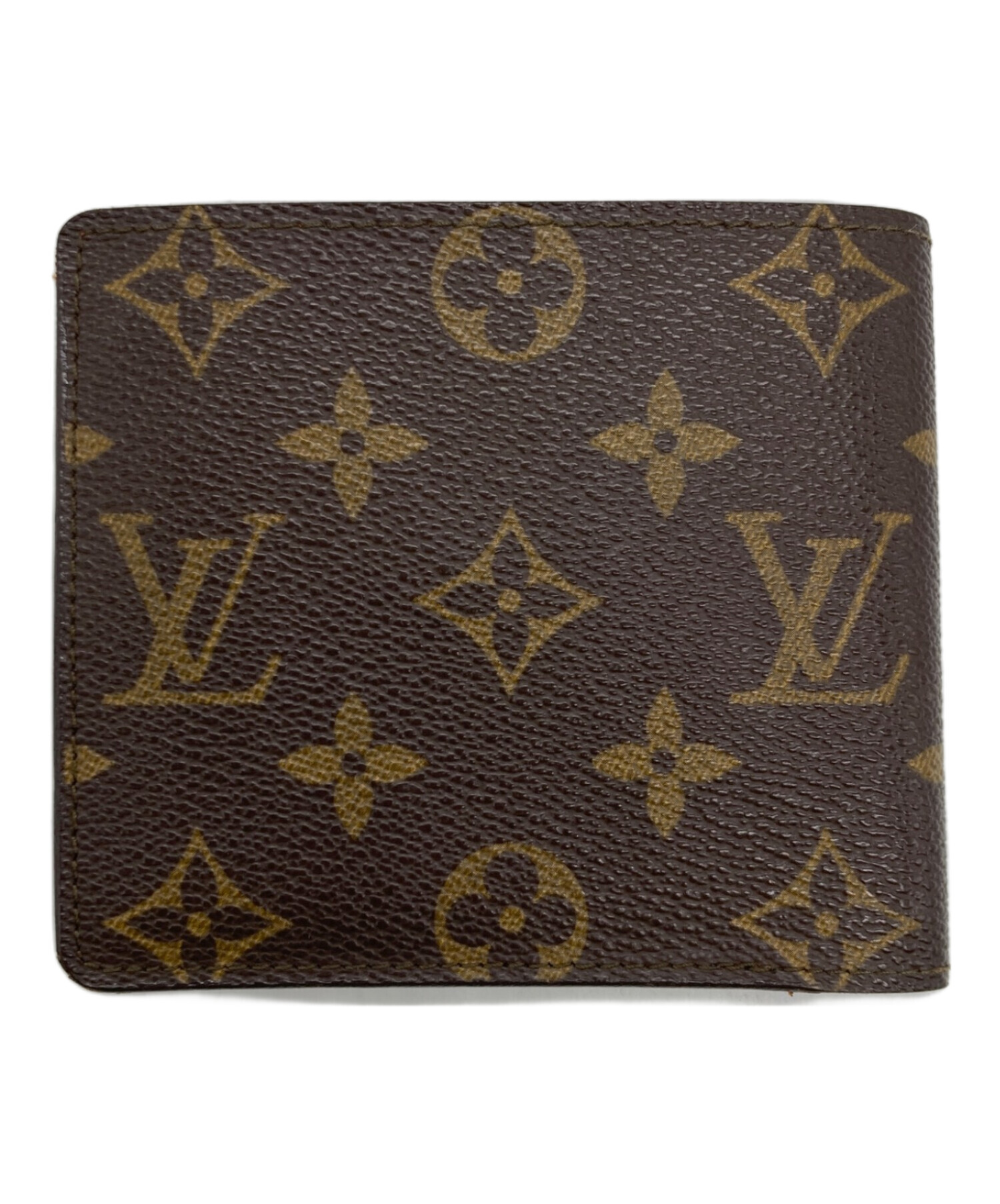 ルイヴィトン　LV 二つ折財布　中古品 中古・古着通販】LOUIS VUITTON (ルイ ヴィトン) 2つ折り財布 ブラウン