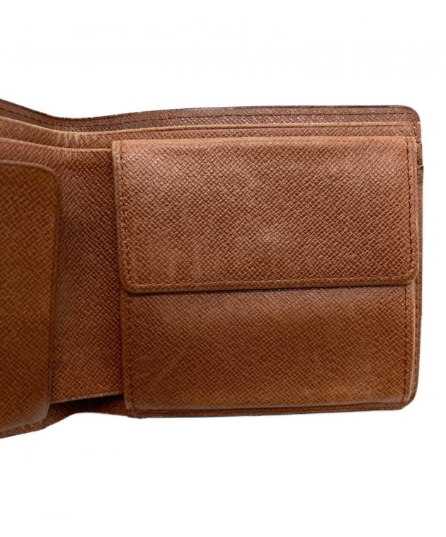 中古・古着通販】LOUIS VUITTON (ルイ ヴィトン) 2つ折り財布 ブラウン