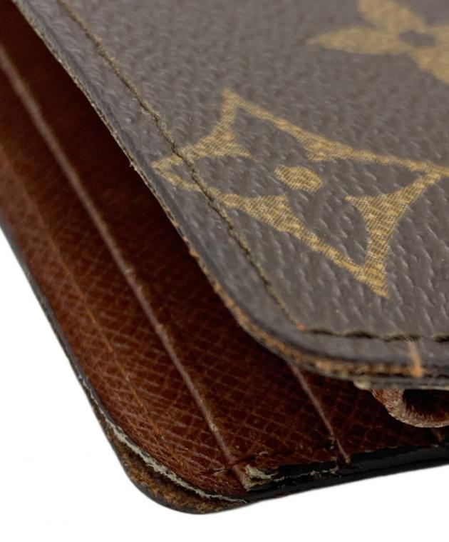 中古・古着通販】LOUIS VUITTON (ルイ ヴィトン) 2つ折り財布 ブラウン